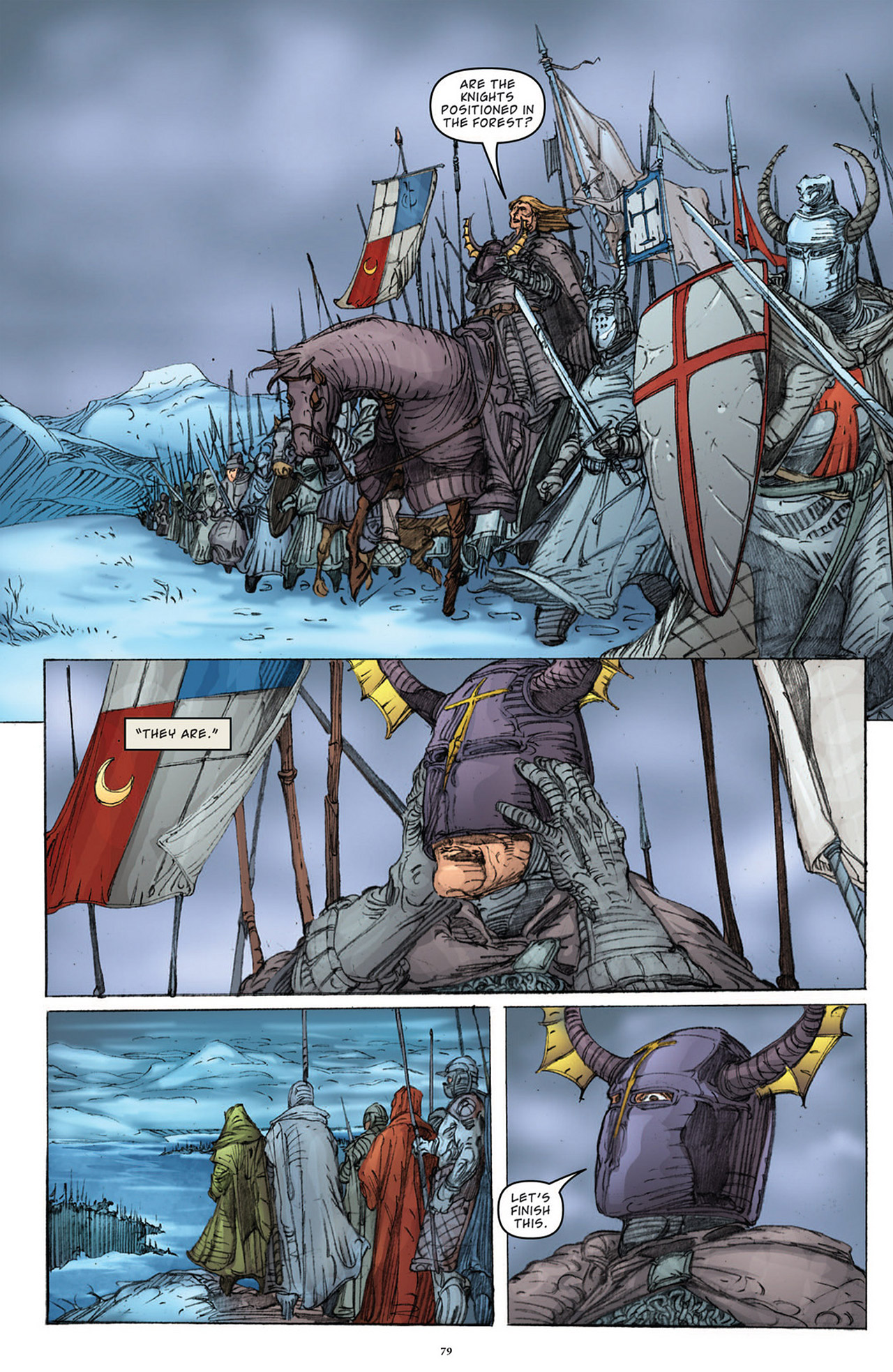 Read online Nevsky: A Hero of the People comic -  Issue # TPB - 79