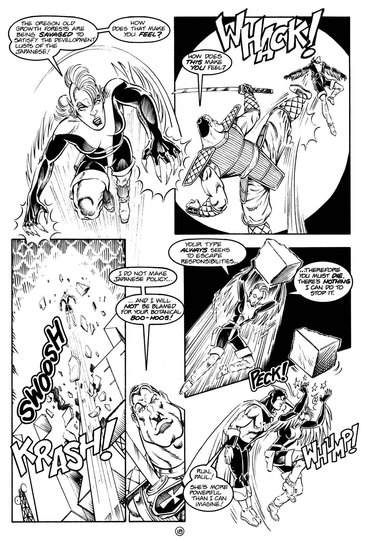 Read online Paul the Samurai (1992) comic -  Issue #4 - 20