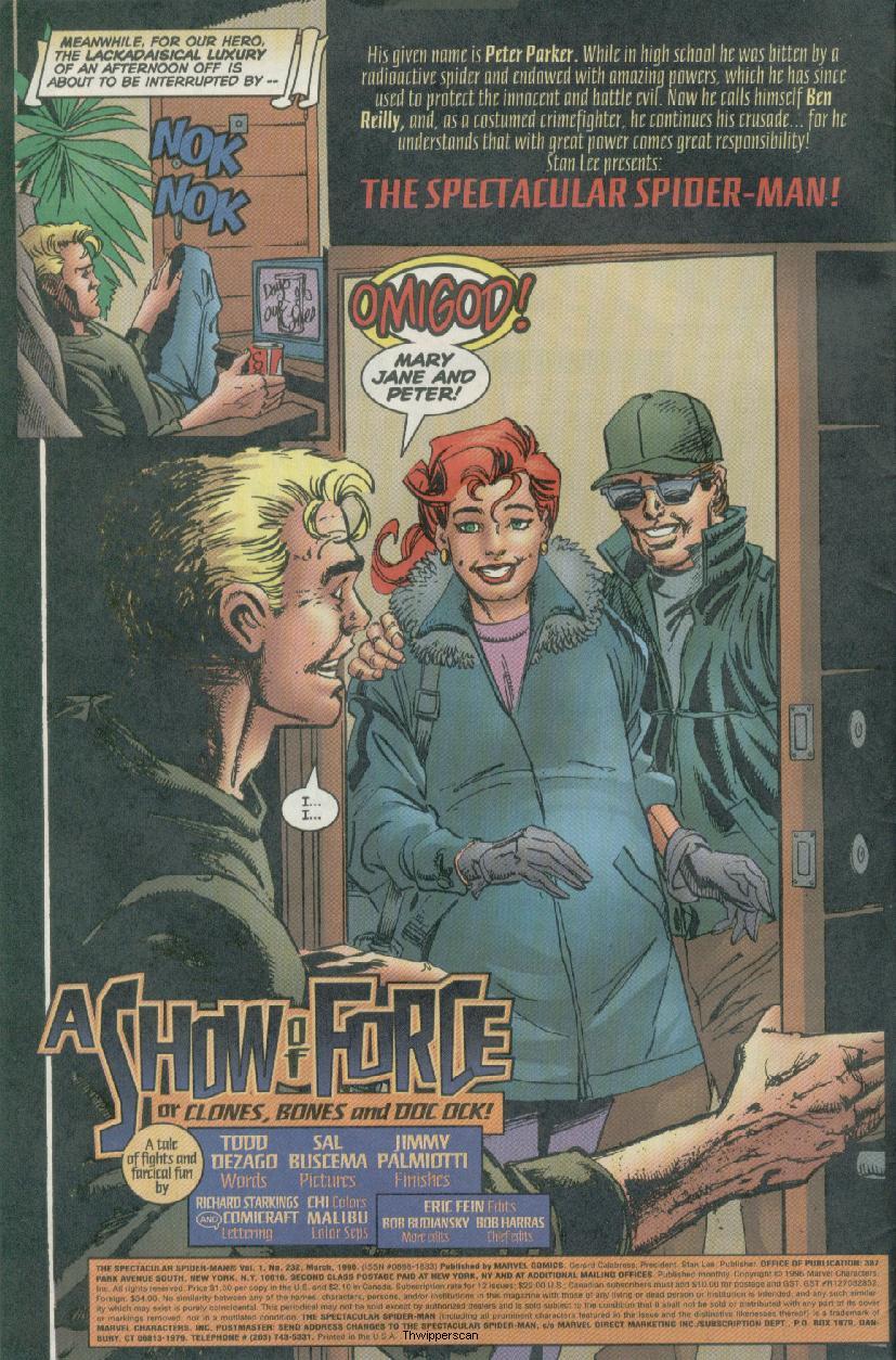 Read online The Spectacular Spider-Man (1976) comic -  Issue #232 - 3