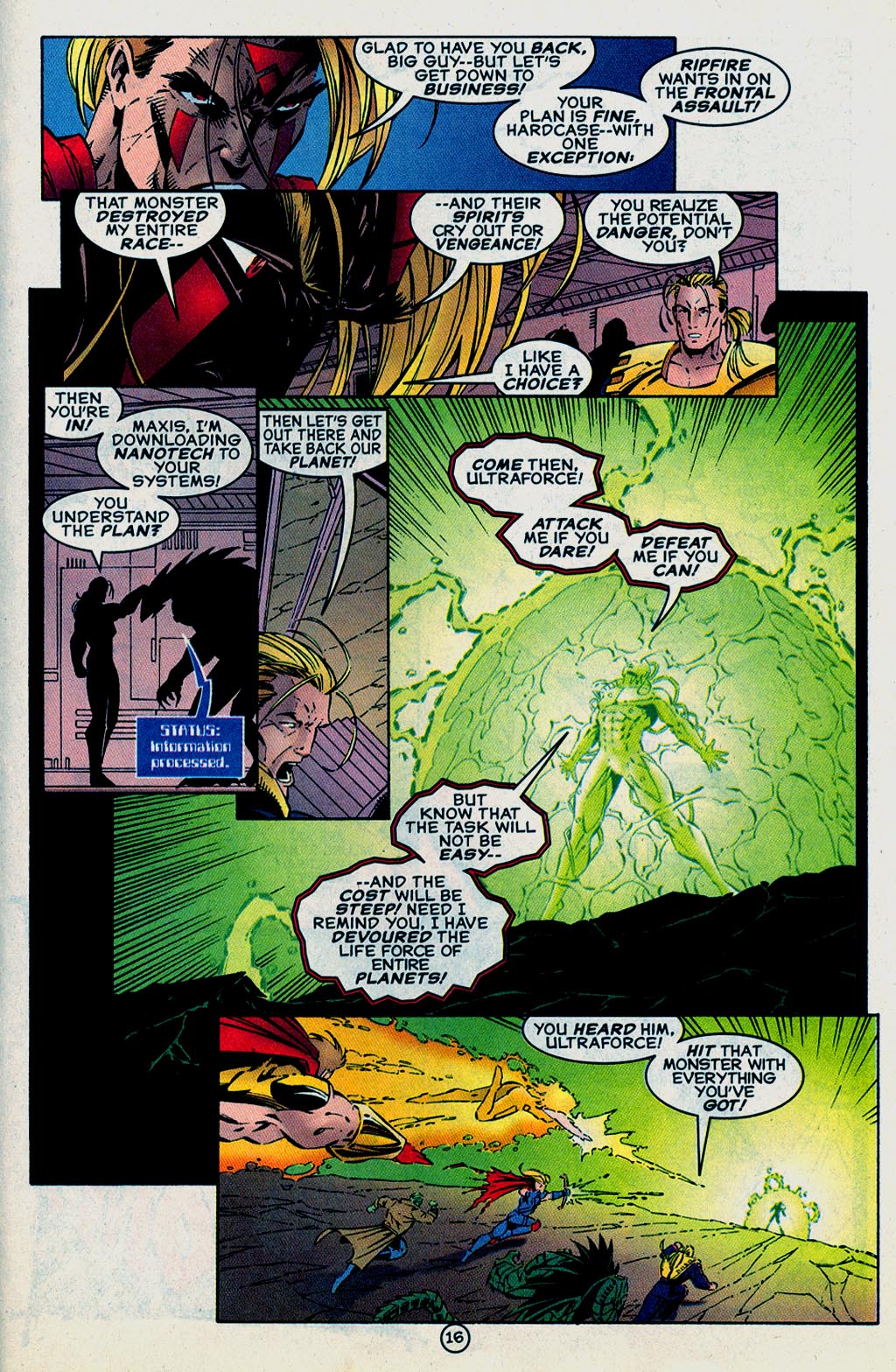 Read online UltraForce (1995) comic -  Issue #15 - 17