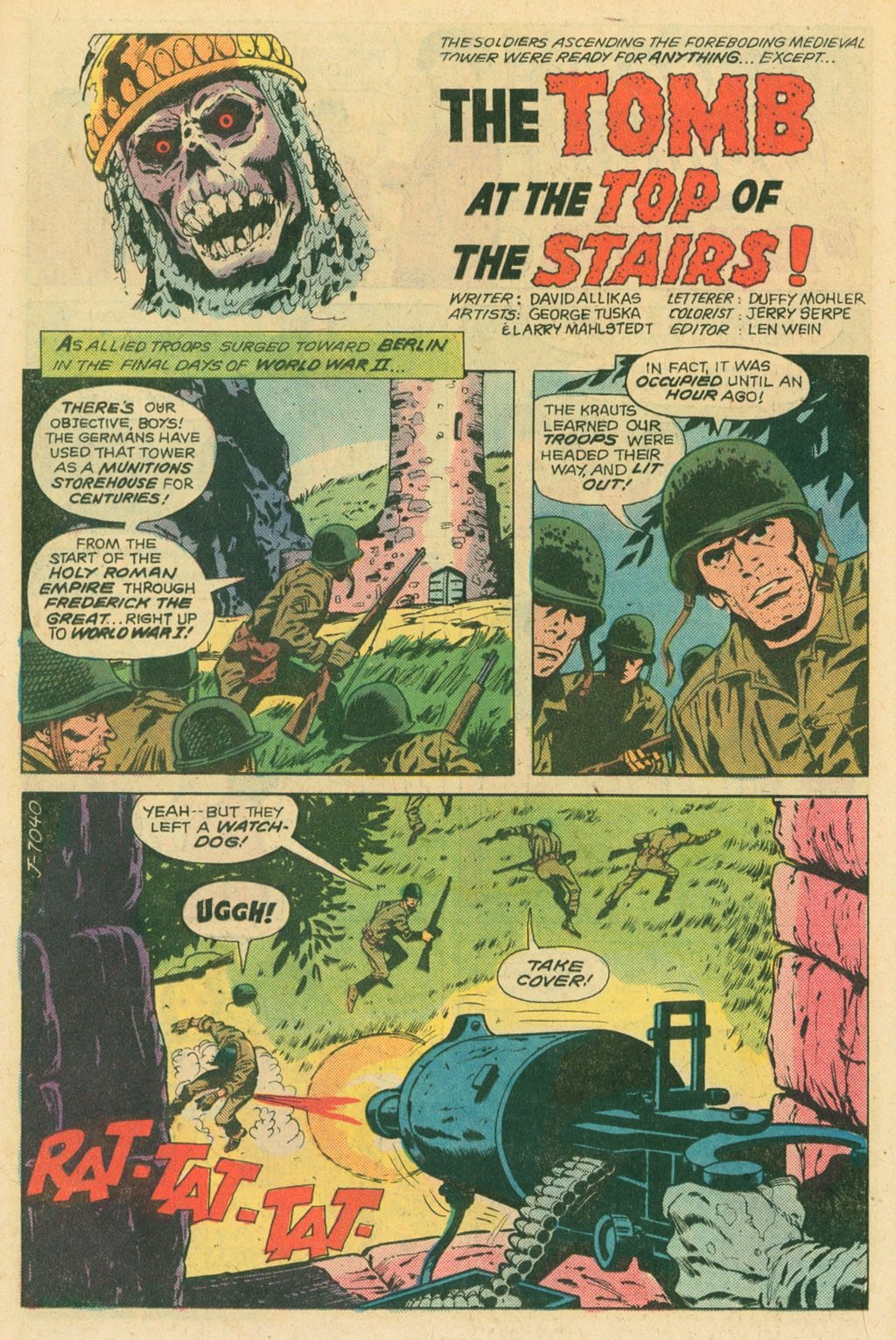 Read online Weird War Tales (1971) comic -  Issue #103 - 14