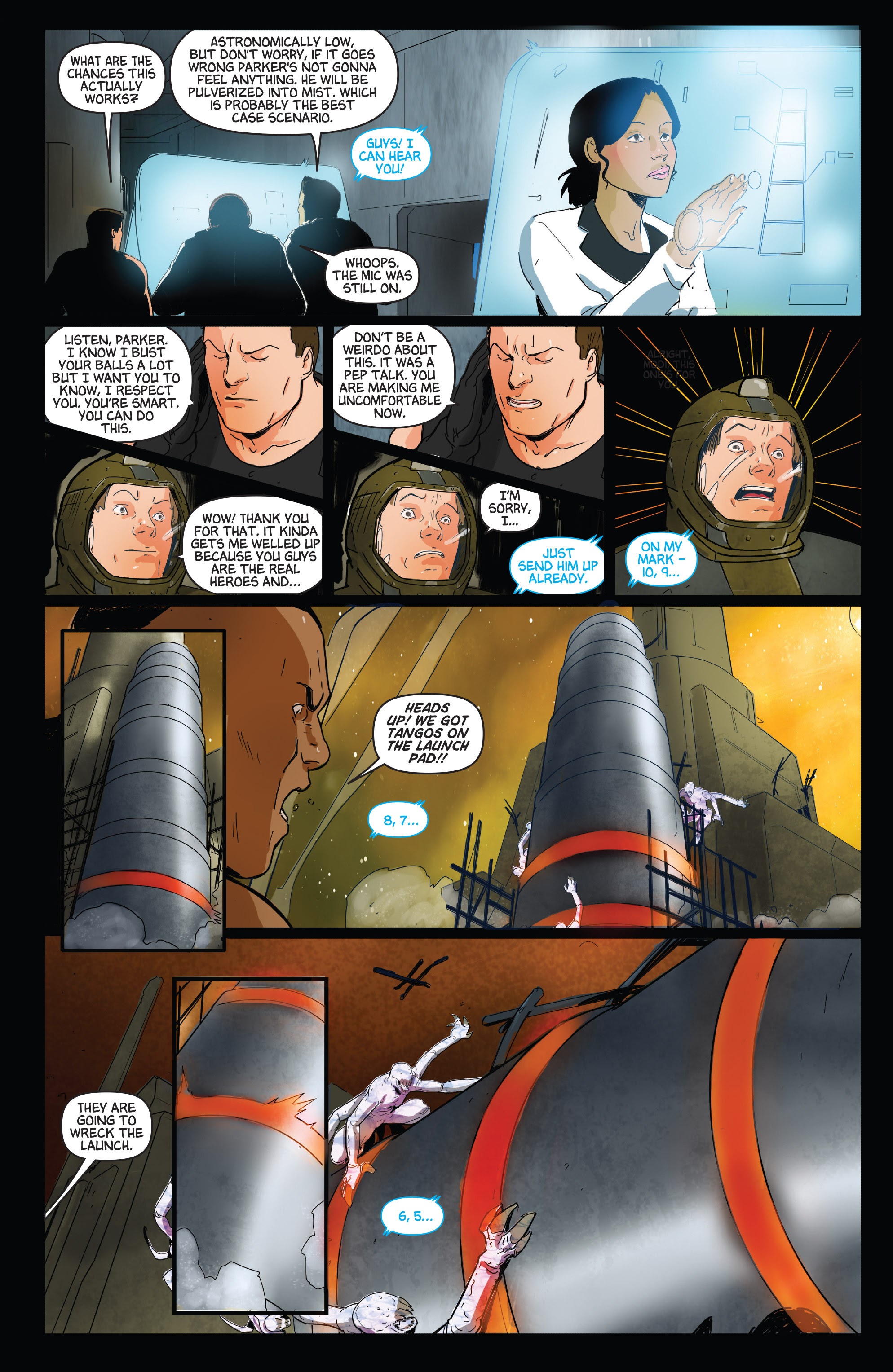 Read online Aliens vs. Parker comic -  Issue #4 - 12