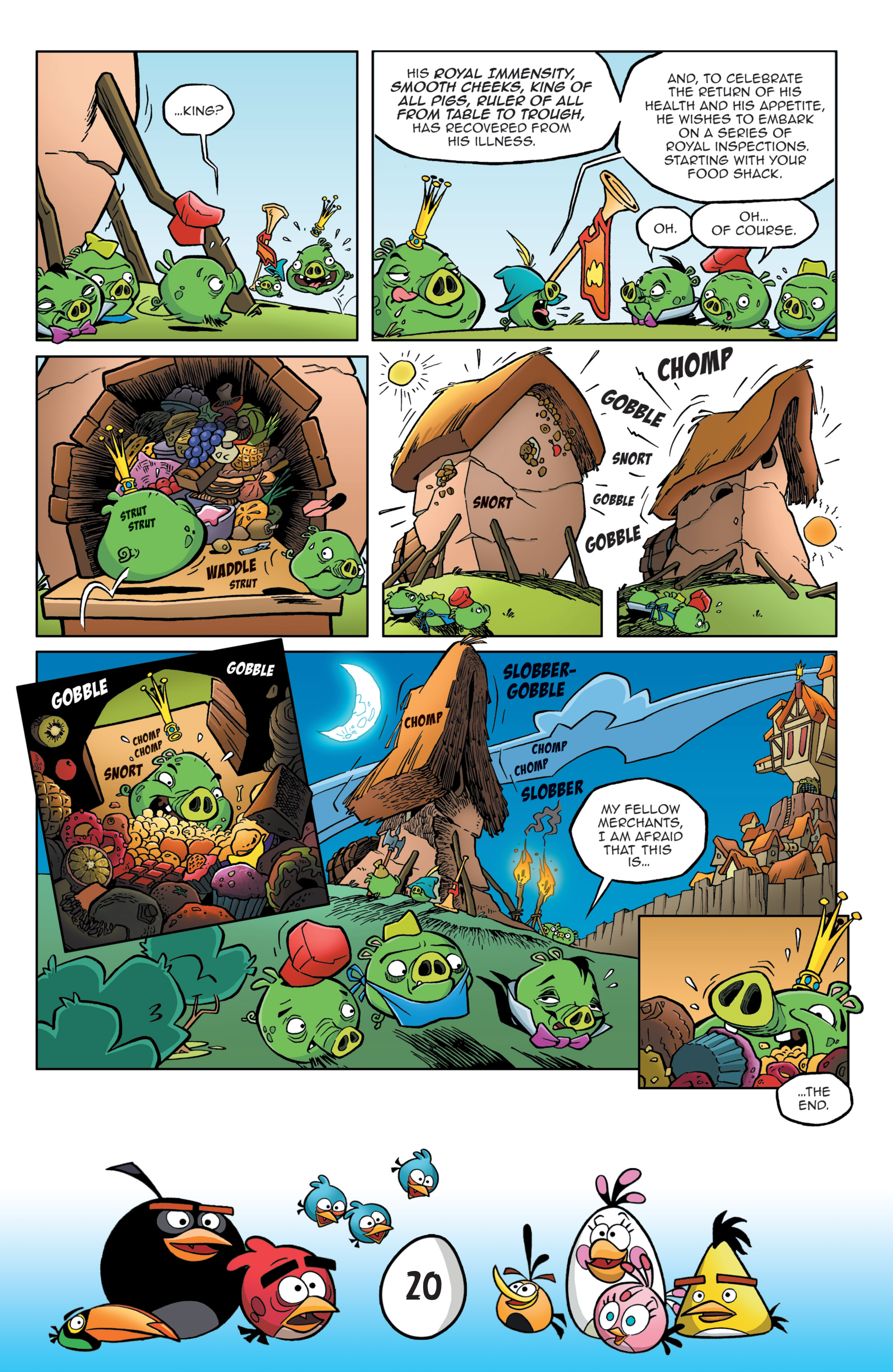 Read online Angry Birds Comics: Game Play comic -  Issue #3 - 22