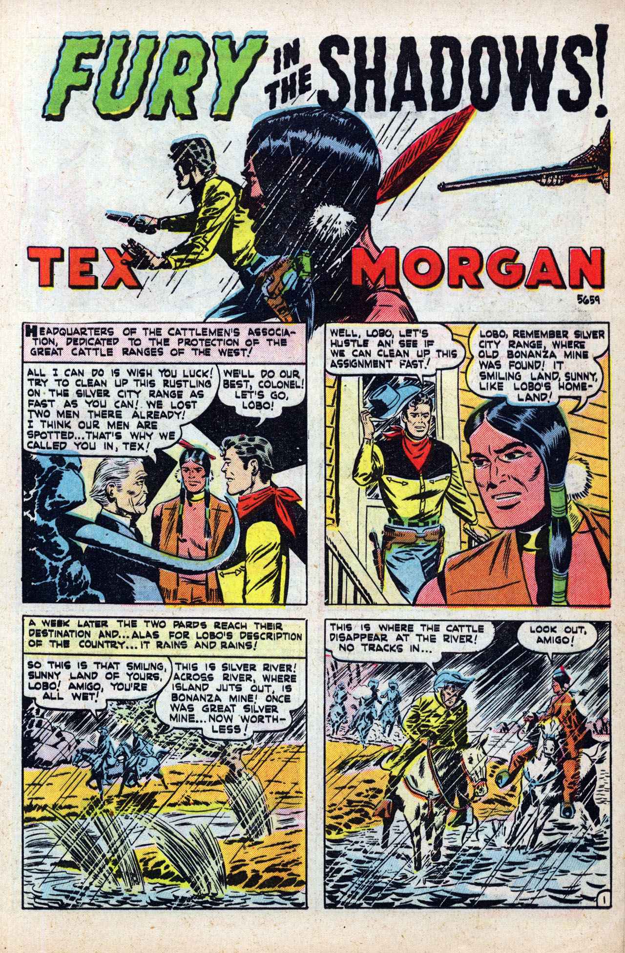 Read online Tex Morgan comic -  Issue #9 - 17