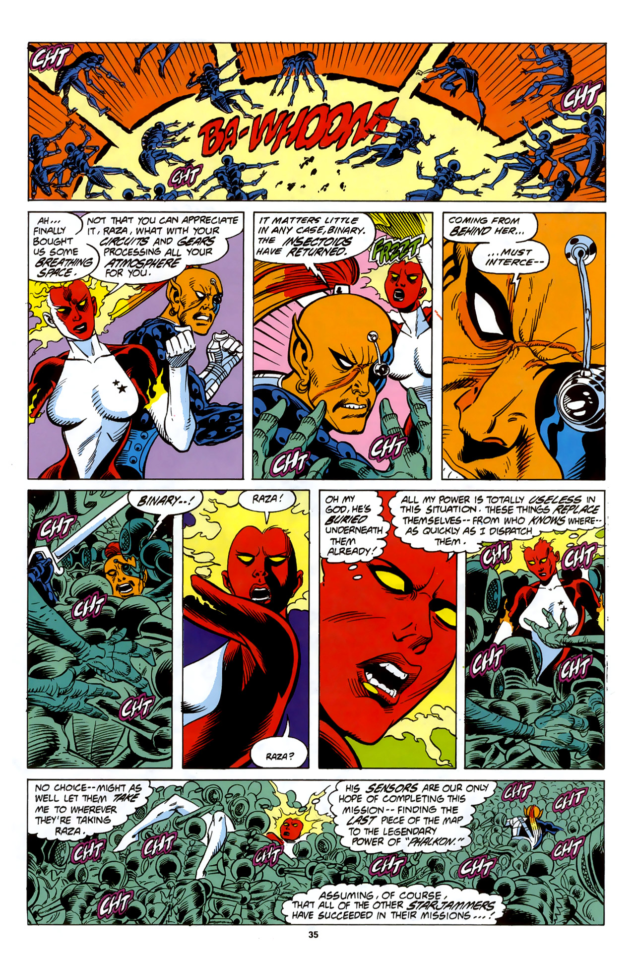 Read online X-Men Spotlight On...Starjammers comic -  Issue #1 - 37