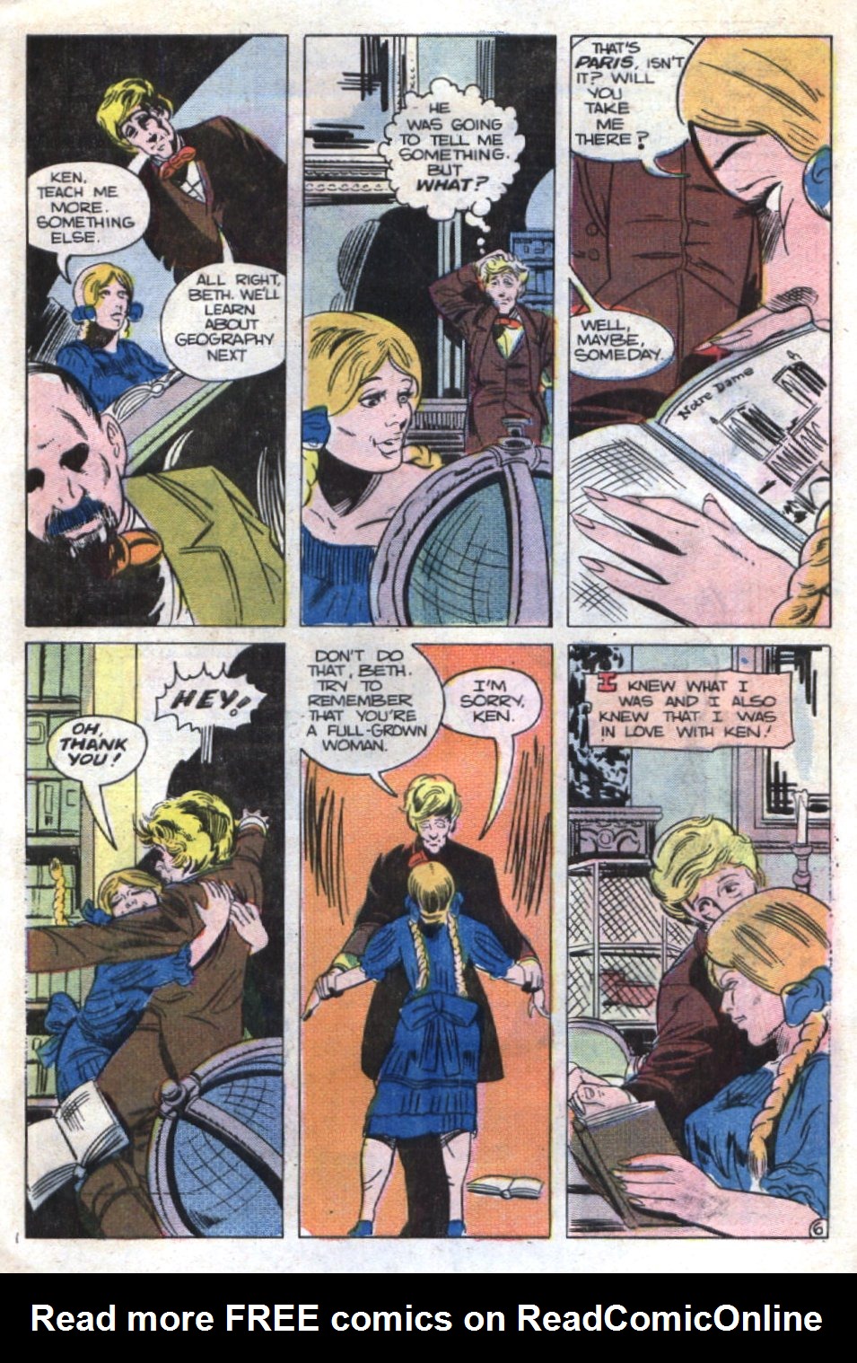 Read online Haunted Love (1973) comic -  Issue #1 - 9