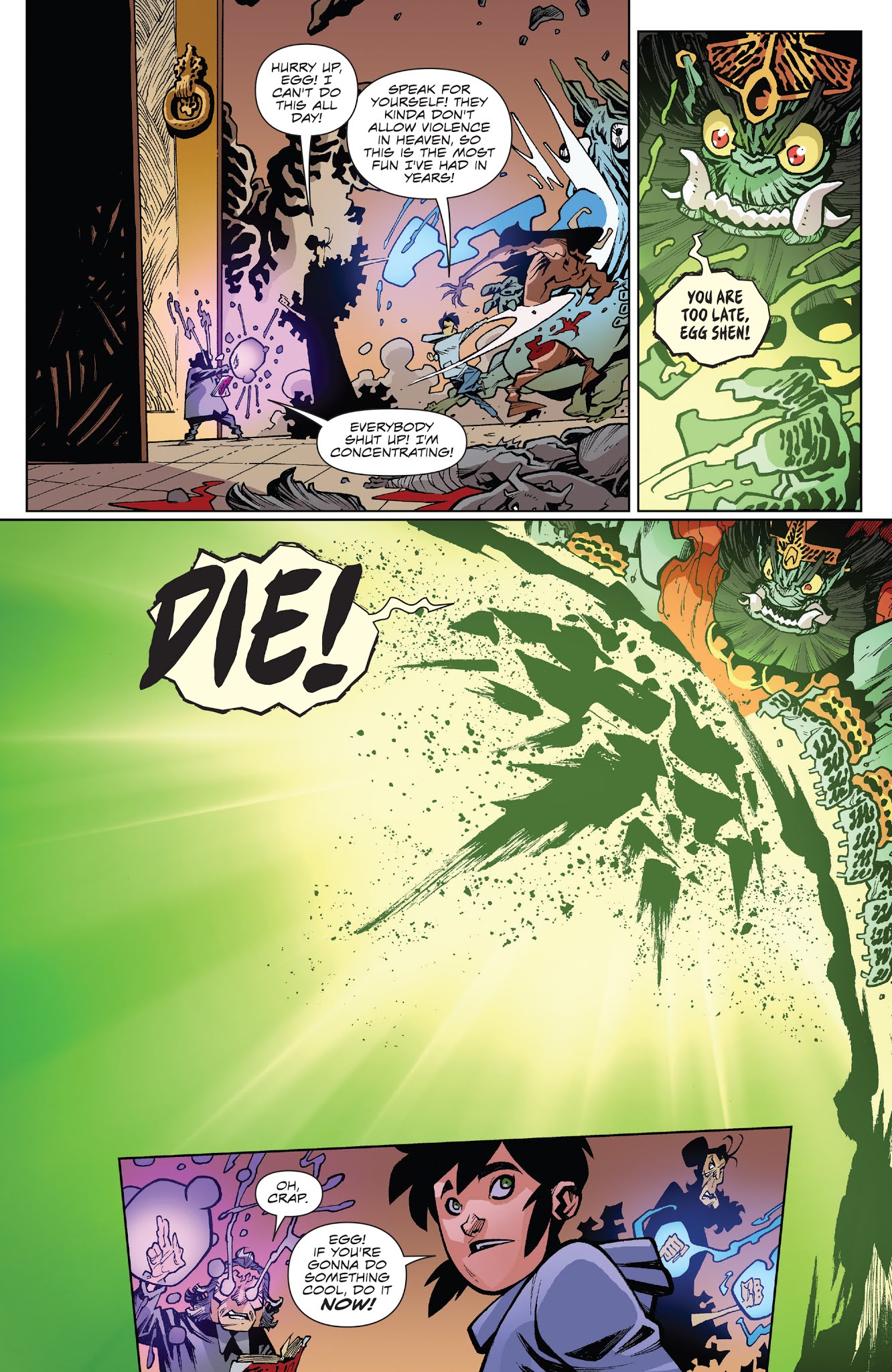 Read online Big Trouble in Little China: Old Man Jack comic -  Issue #9 - 13