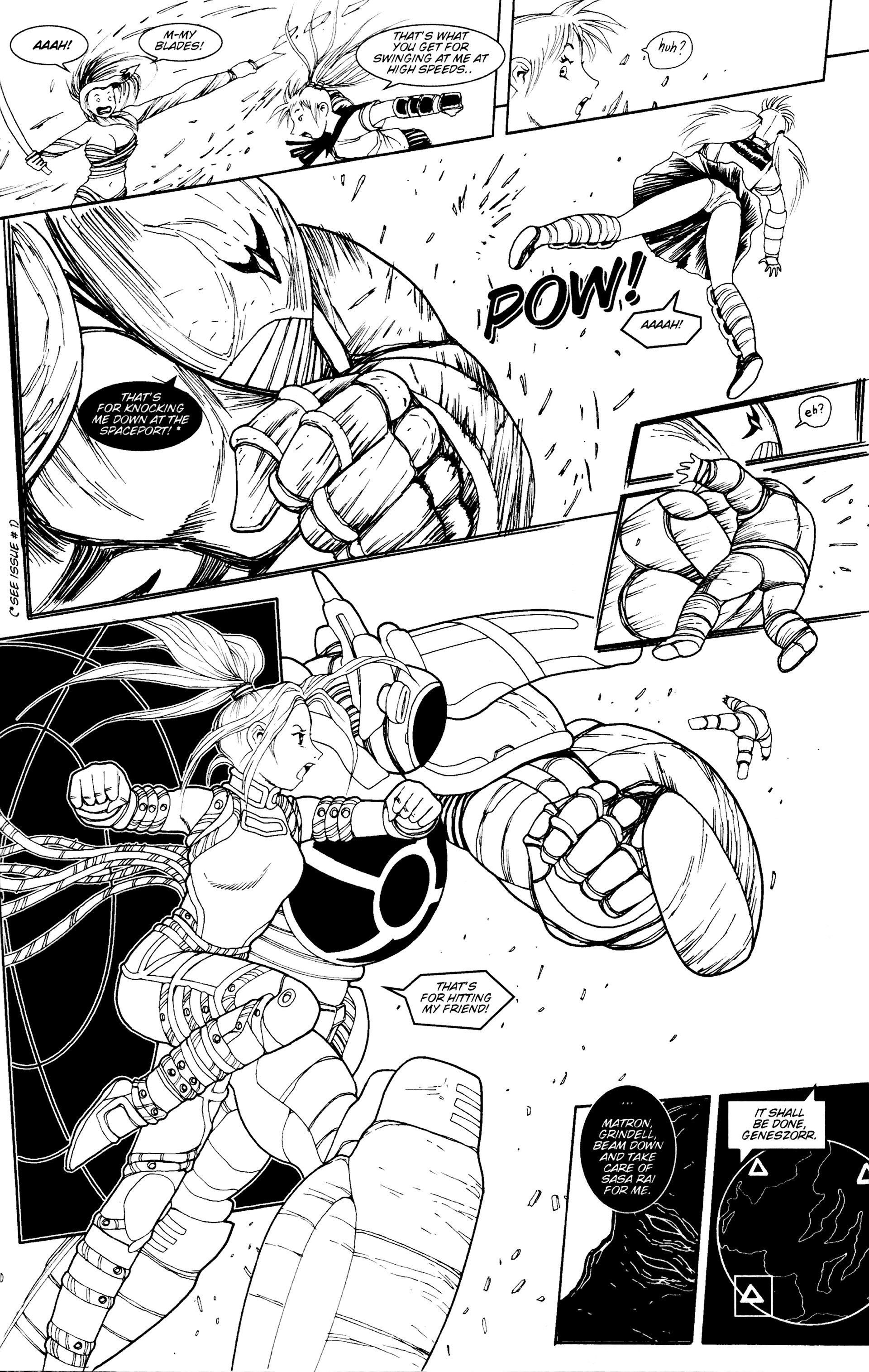 Read online Battle Girlz comic -  Issue #5 - 12