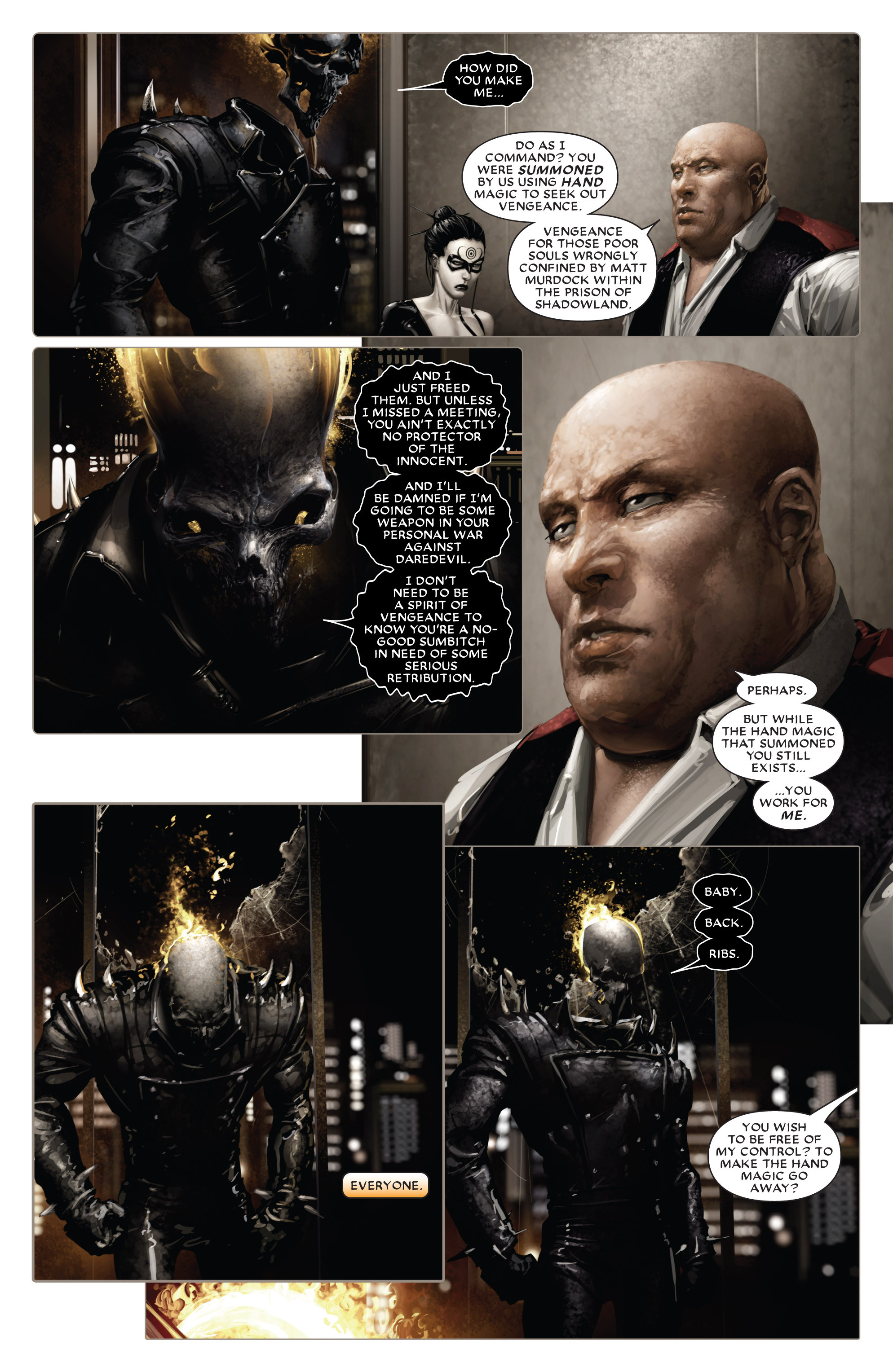 Read online Shadowland: Ghost Rider comic -  Issue # Full - 7