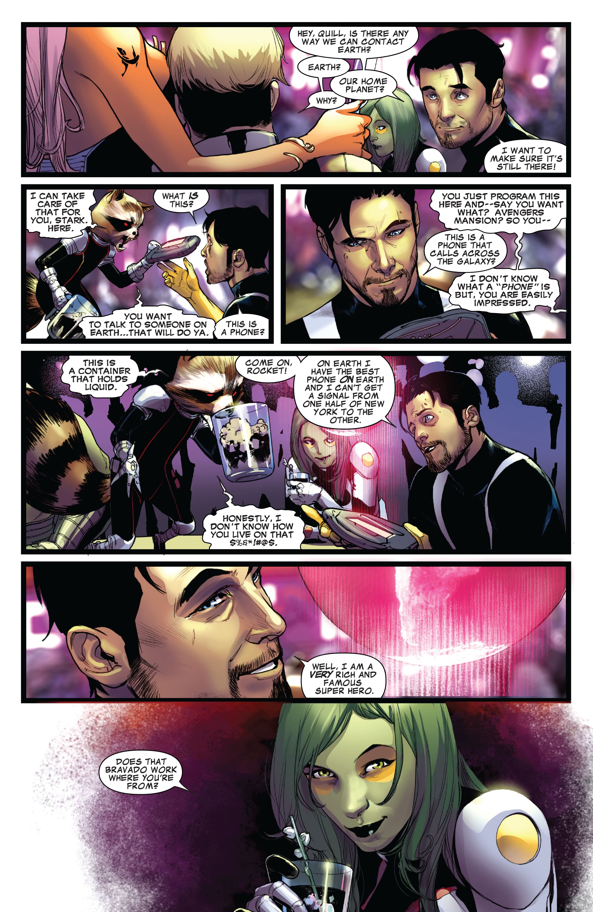 Read online Guardians Of The Galaxy by Brian Michael Bendis comic -  Issue # TPB 1 (Part 1) - 96