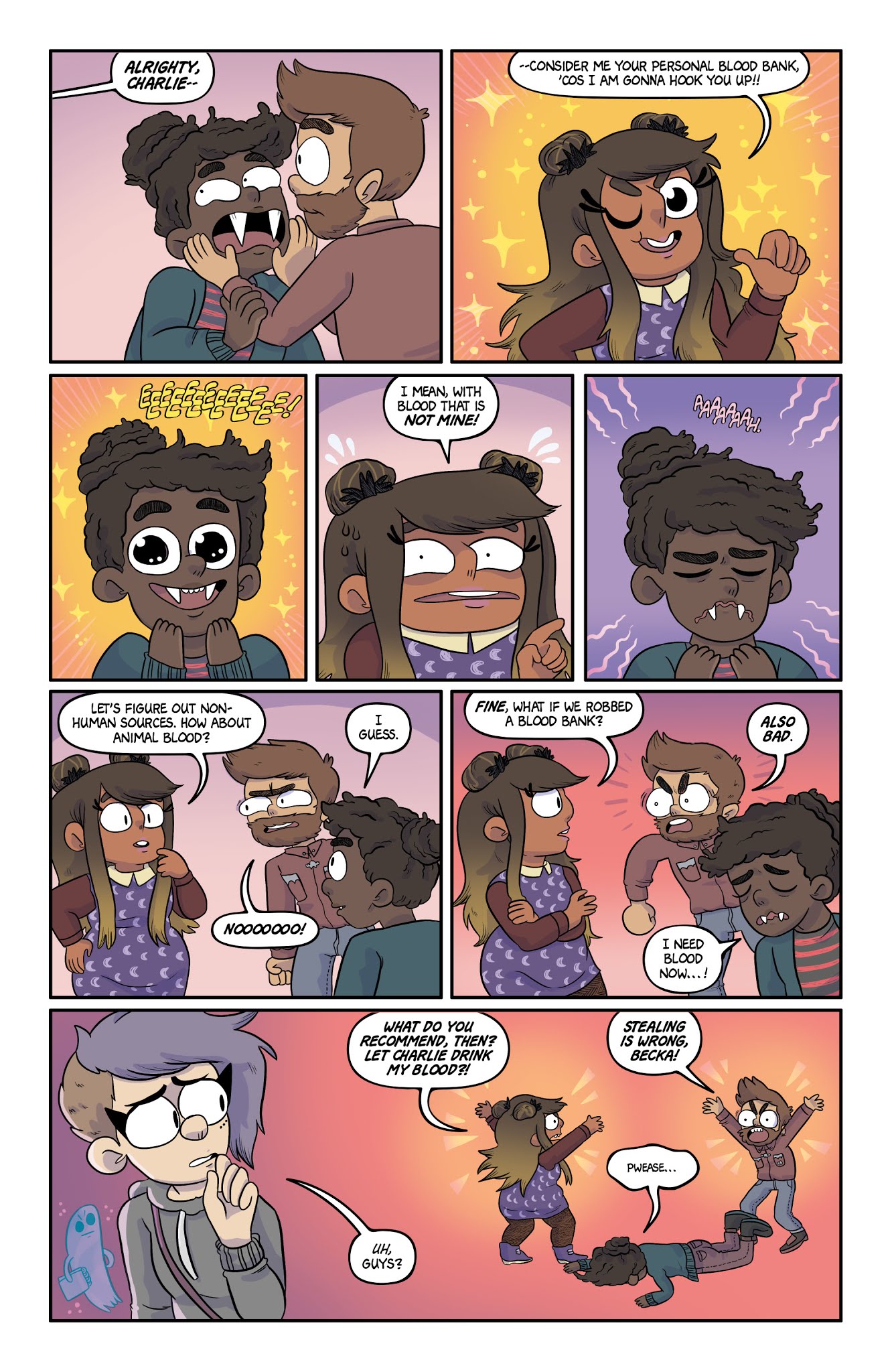 Read online Kim Reaper: Vampire Island comic -  Issue #3 - 4