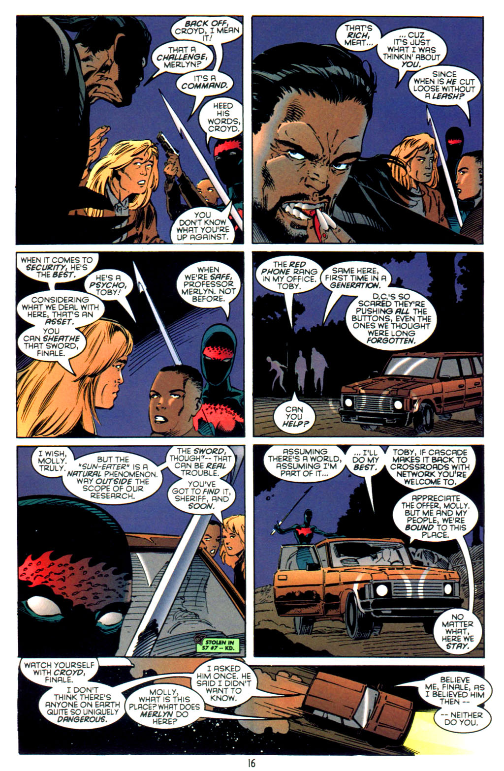 Read online Sovereign Seven comic -  Issue #16 - 16