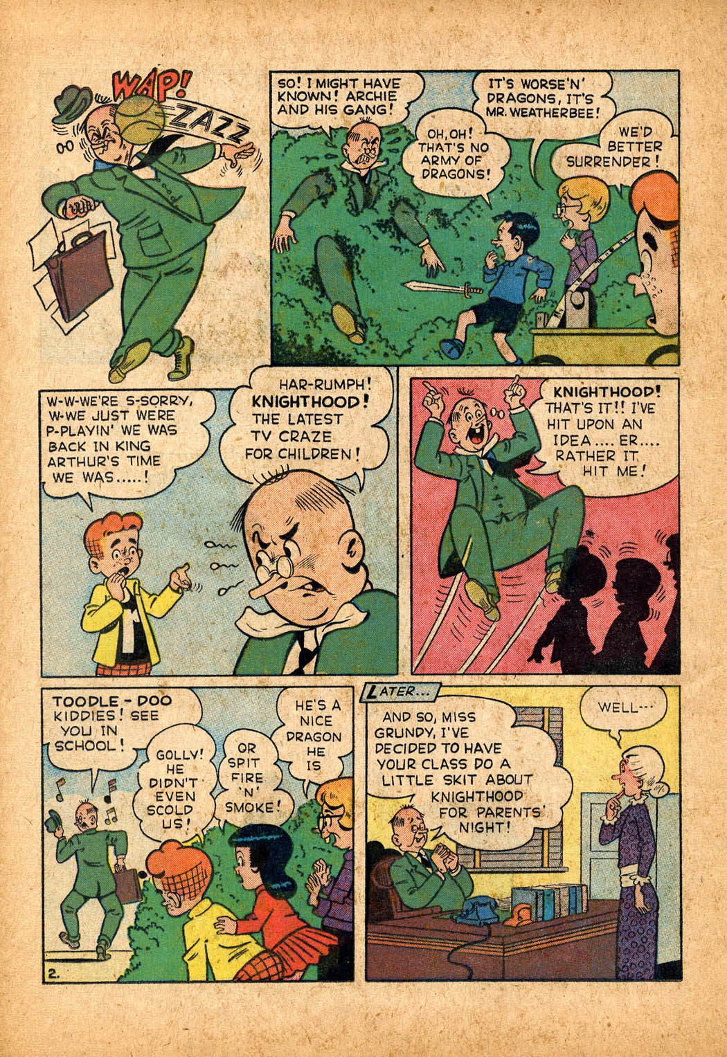 Read online Little Archie (1956) comic -  Issue #2 - 12