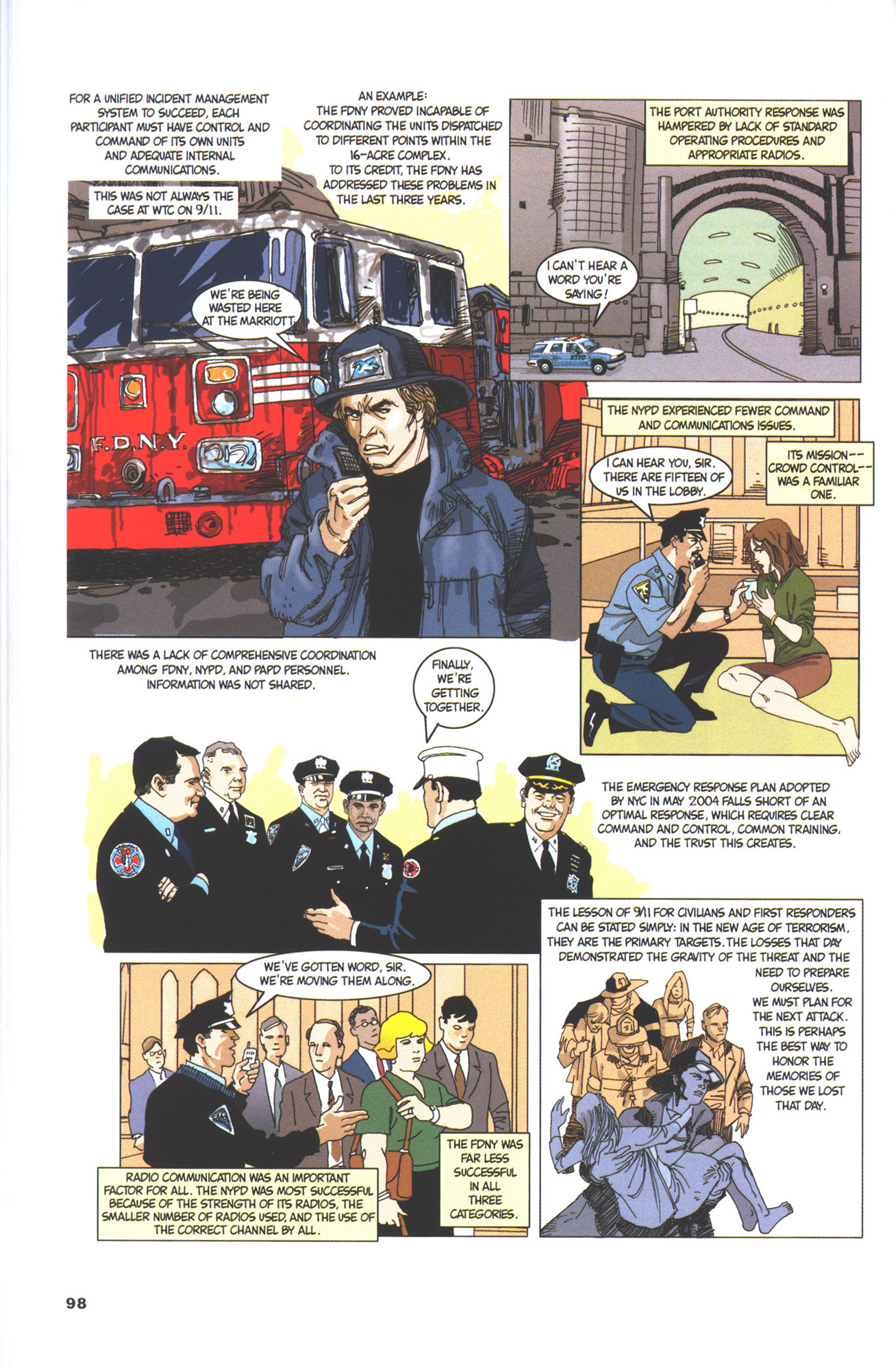 Read online The 9/11 Report comic -  Issue # TPB - 102