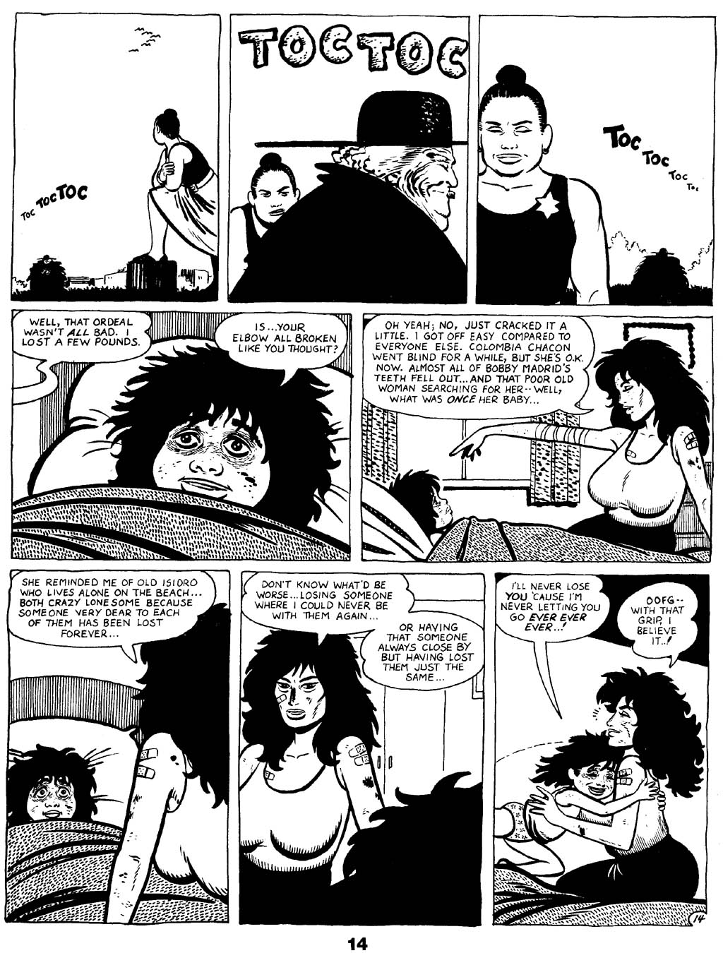 Read online Love and Rockets (1982) comic -  Issue #18 - 16