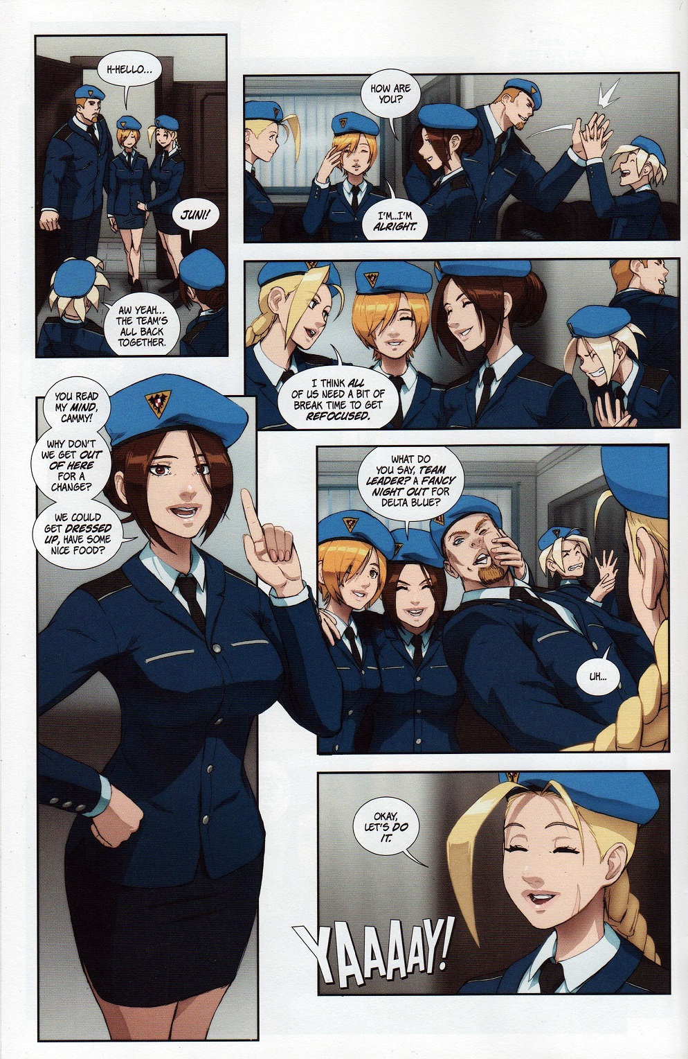 Read online Street Fighter Legends: Cammy comic -  Issue #1 - 13
