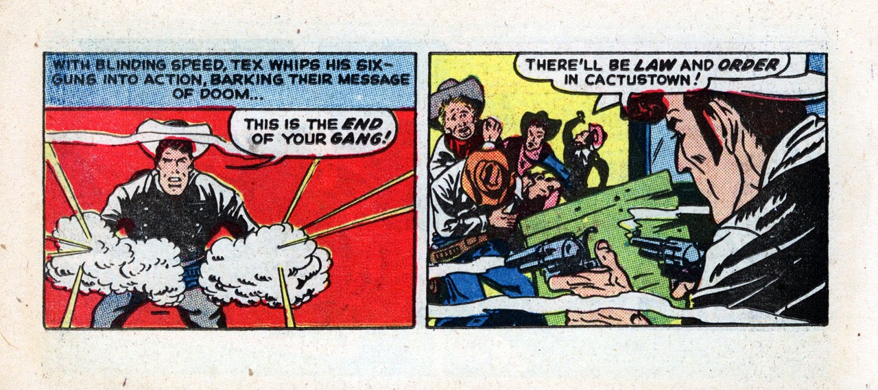 Read online Tex Taylor in "Draw or Die, Cowpoke!" comic -  Issue # Full - 16