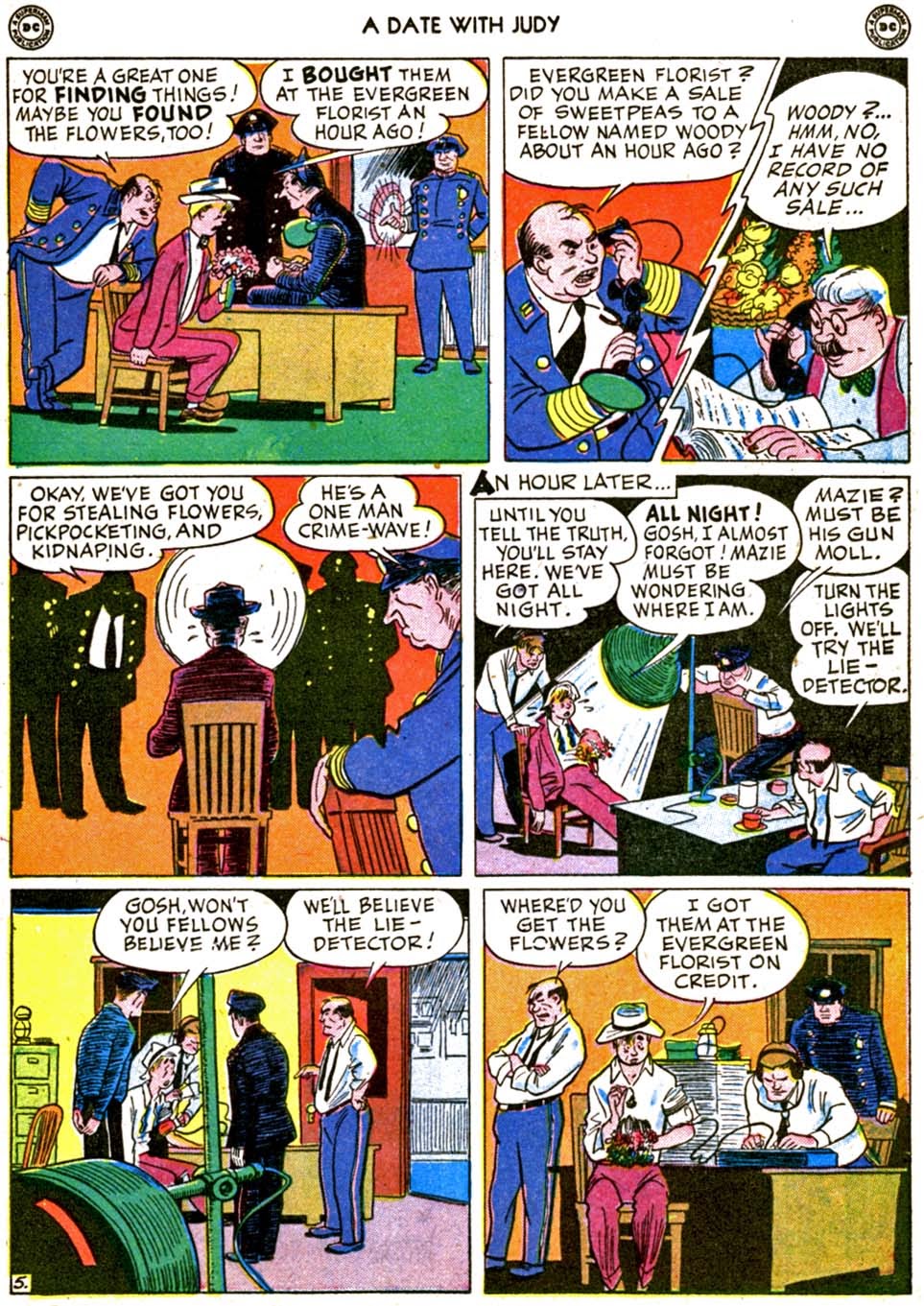 Read online A Date with Judy comic -  Issue #6 - 33