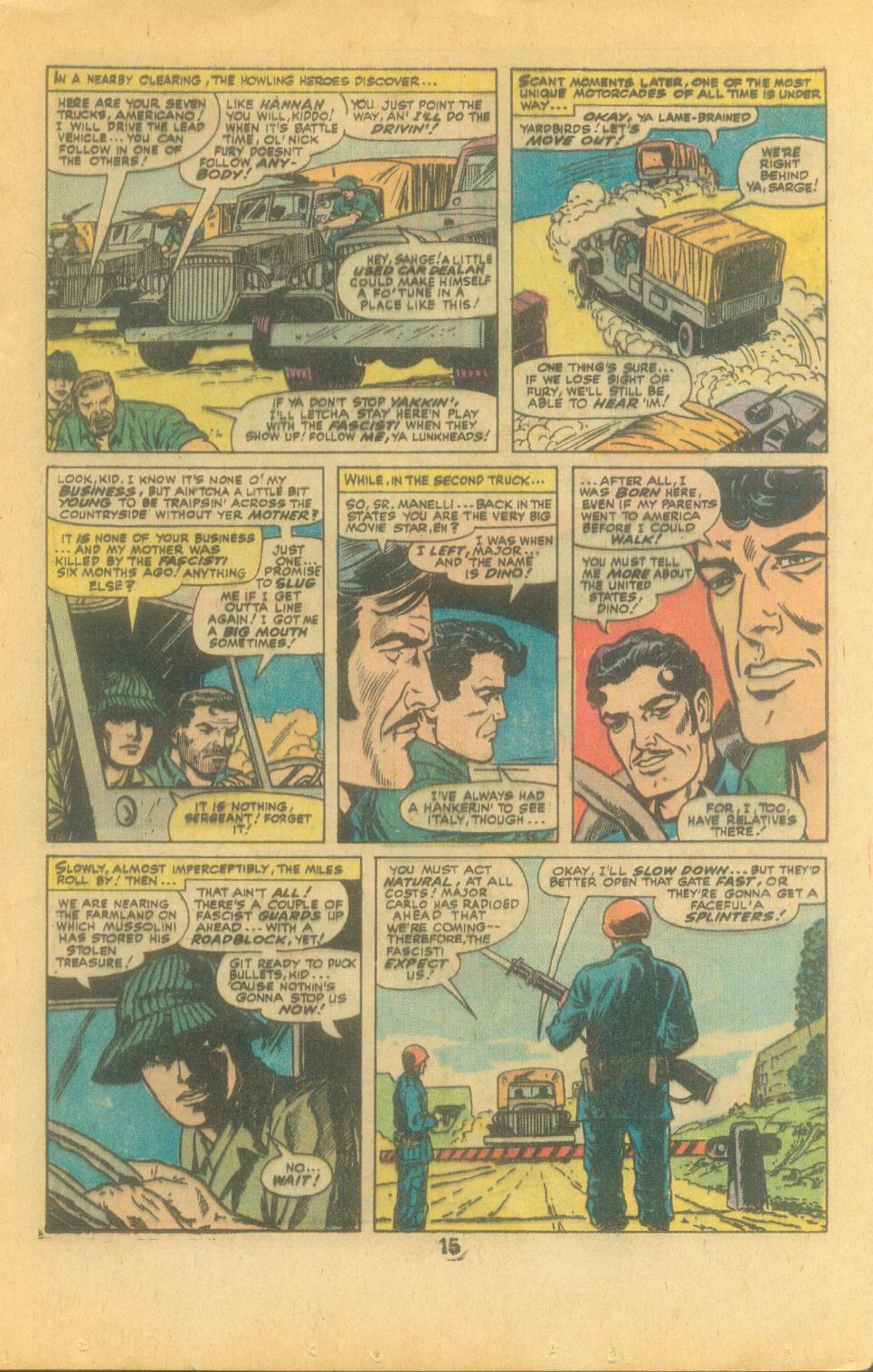 Read online Sgt. Fury comic -  Issue #132 - 17