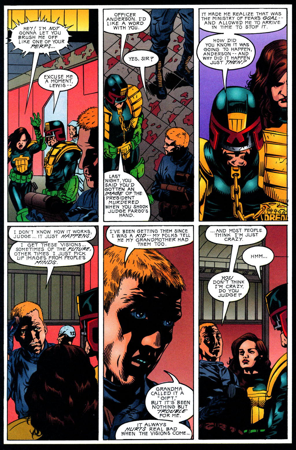 Read online Judge Dredd (1994) comic -  Issue #9 - 19