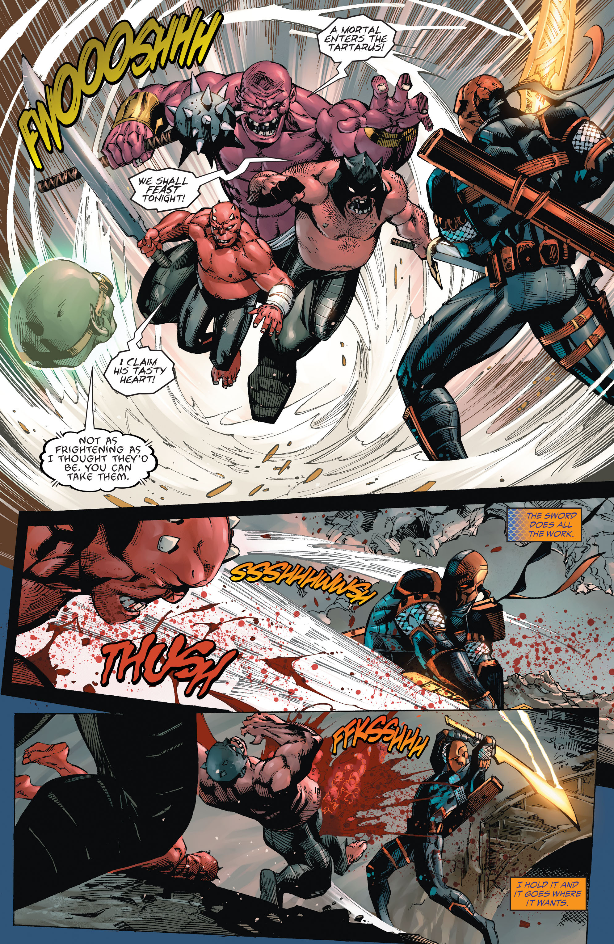 Read online Deathstroke (2014) comic -  Issue #7 - 14