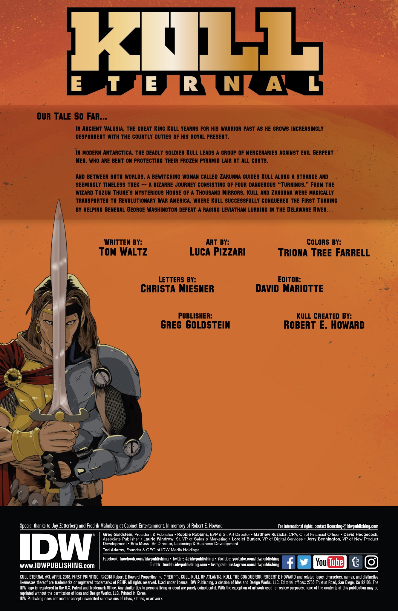 Read online Kull Eternal comic -  Issue #3 - 2