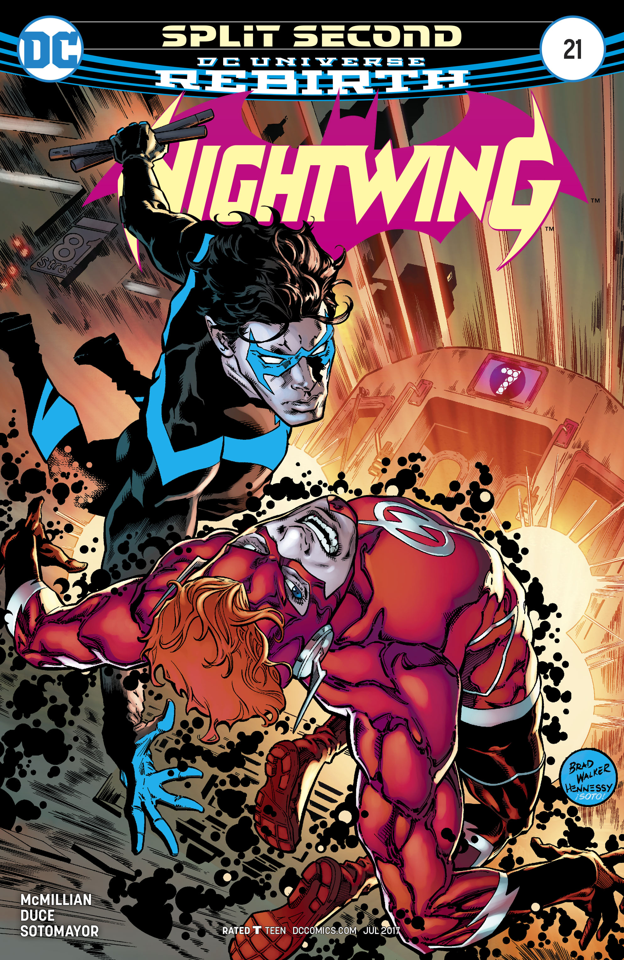 Read online Nightwing (2016) comic -  Issue #21 - 1