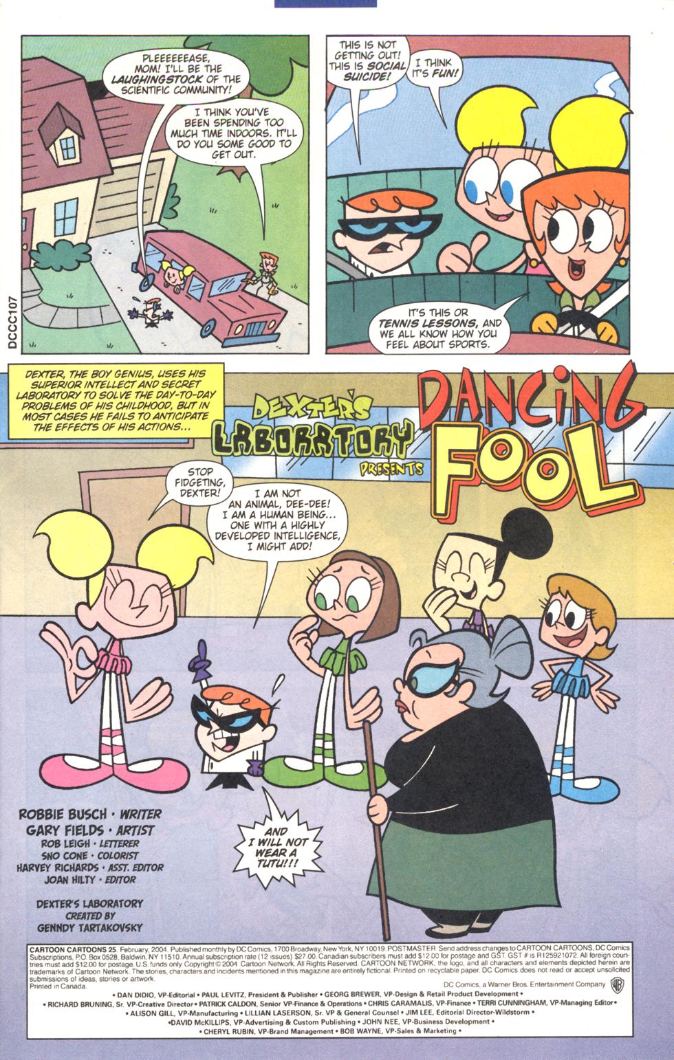 Read online Cartoon Cartoons comic -  Issue #25 - 2