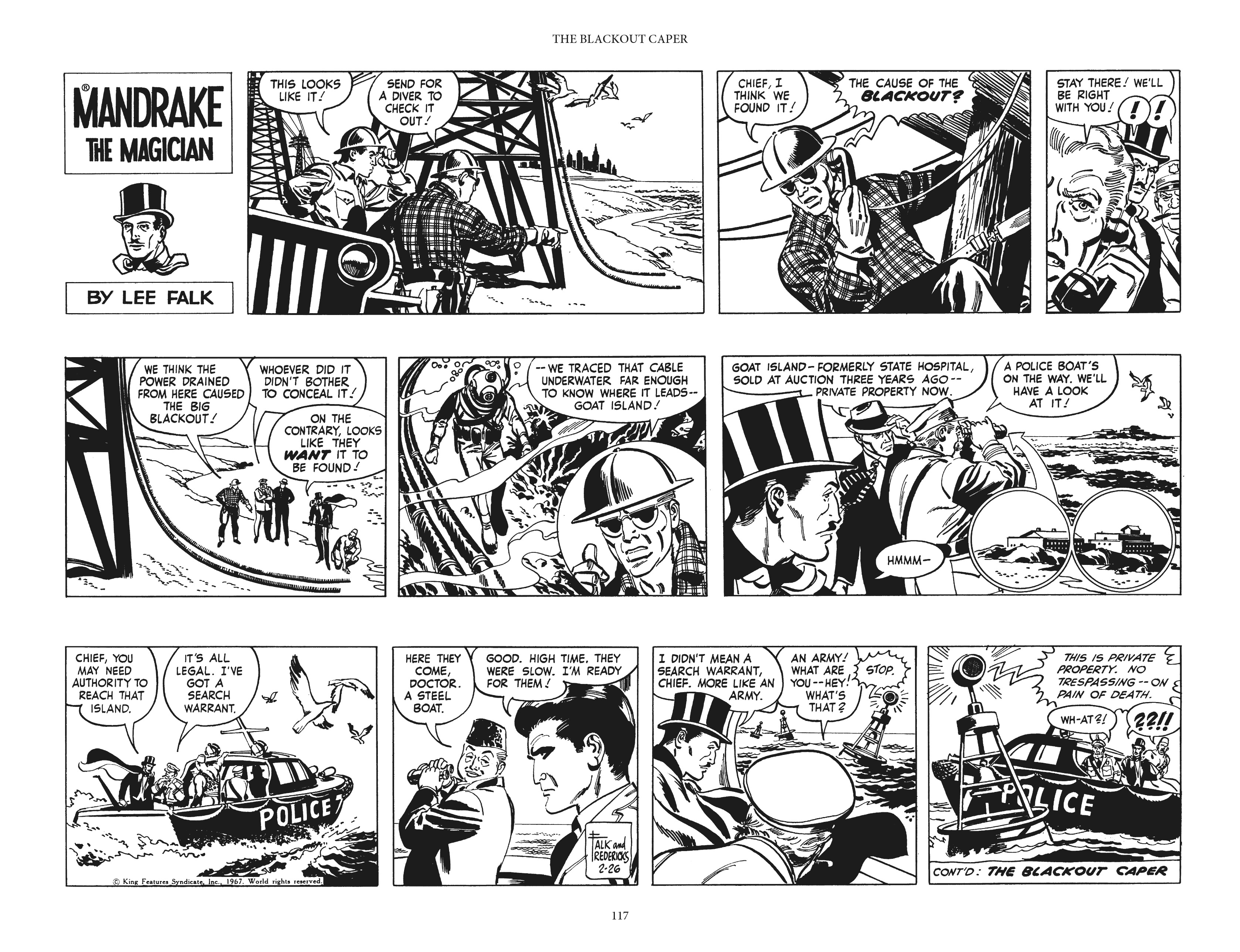 Read online Mandrake the Magician: The Fred Fredricks Sundays comic -  Issue # TPB (Part 2) - 18