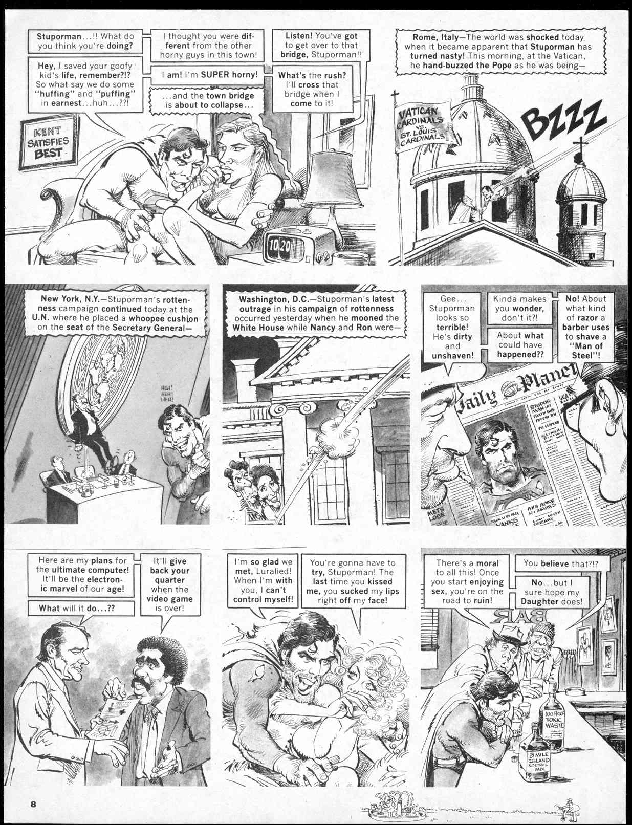 Read online MAD comic -  Issue #243 - 10