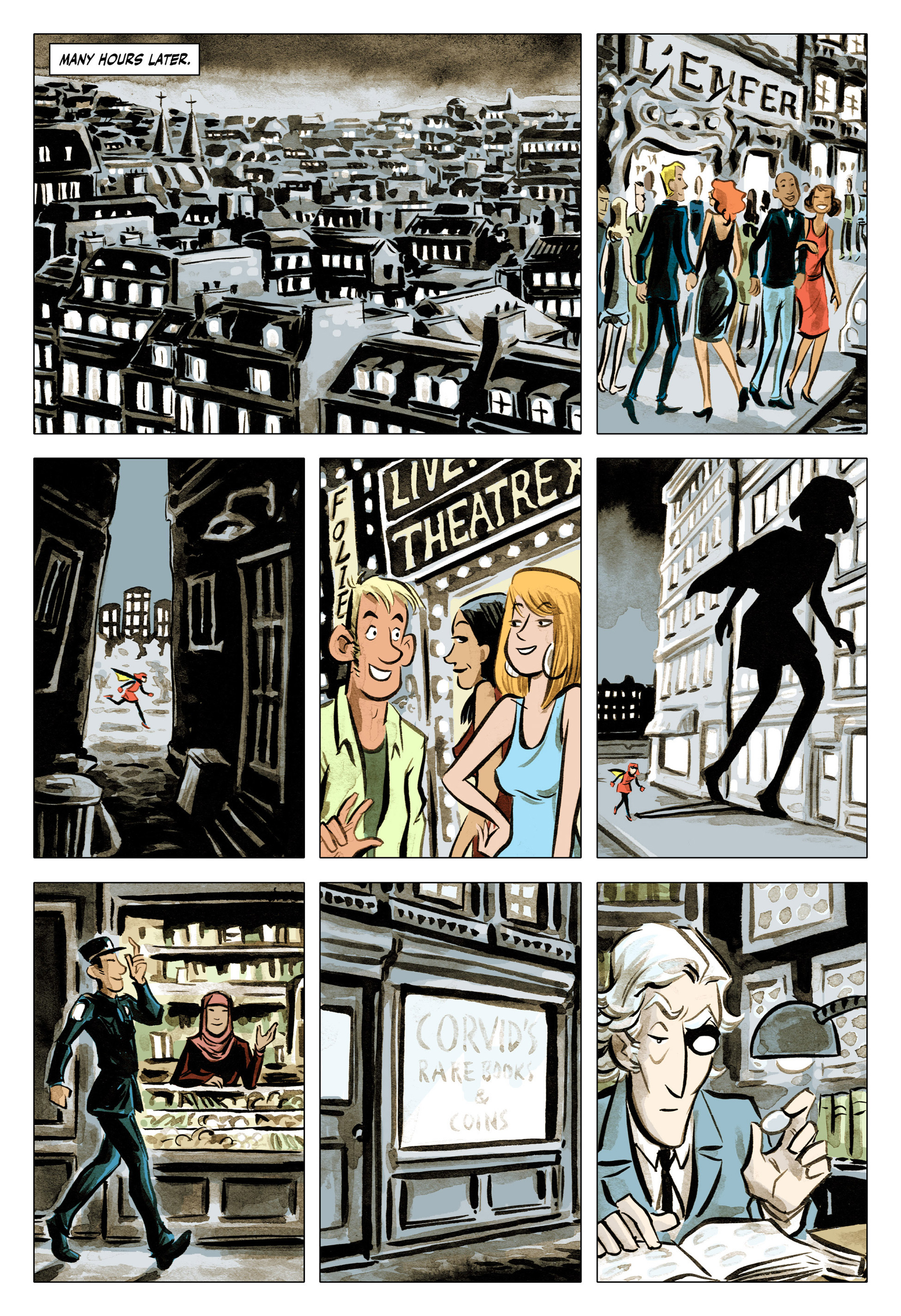 Read online Bandette (2012) comic -  Issue #5 - 12
