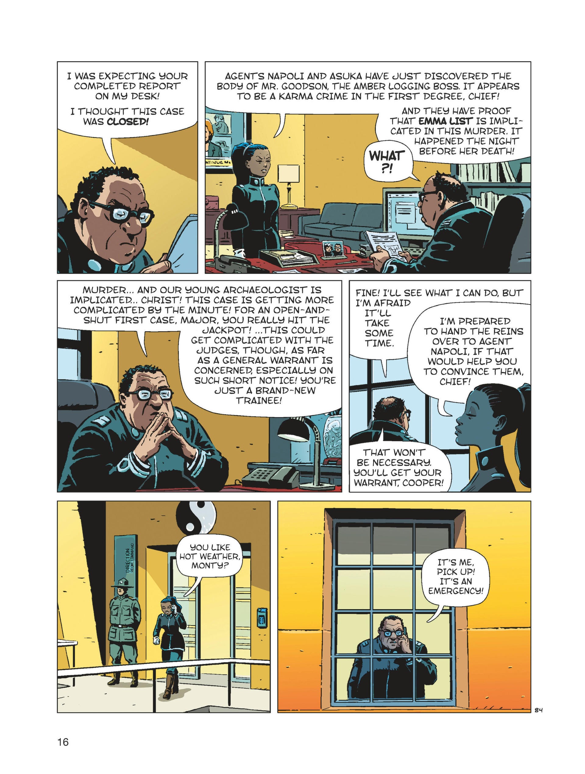 Read online Karma City comic -  Issue #4 - 17