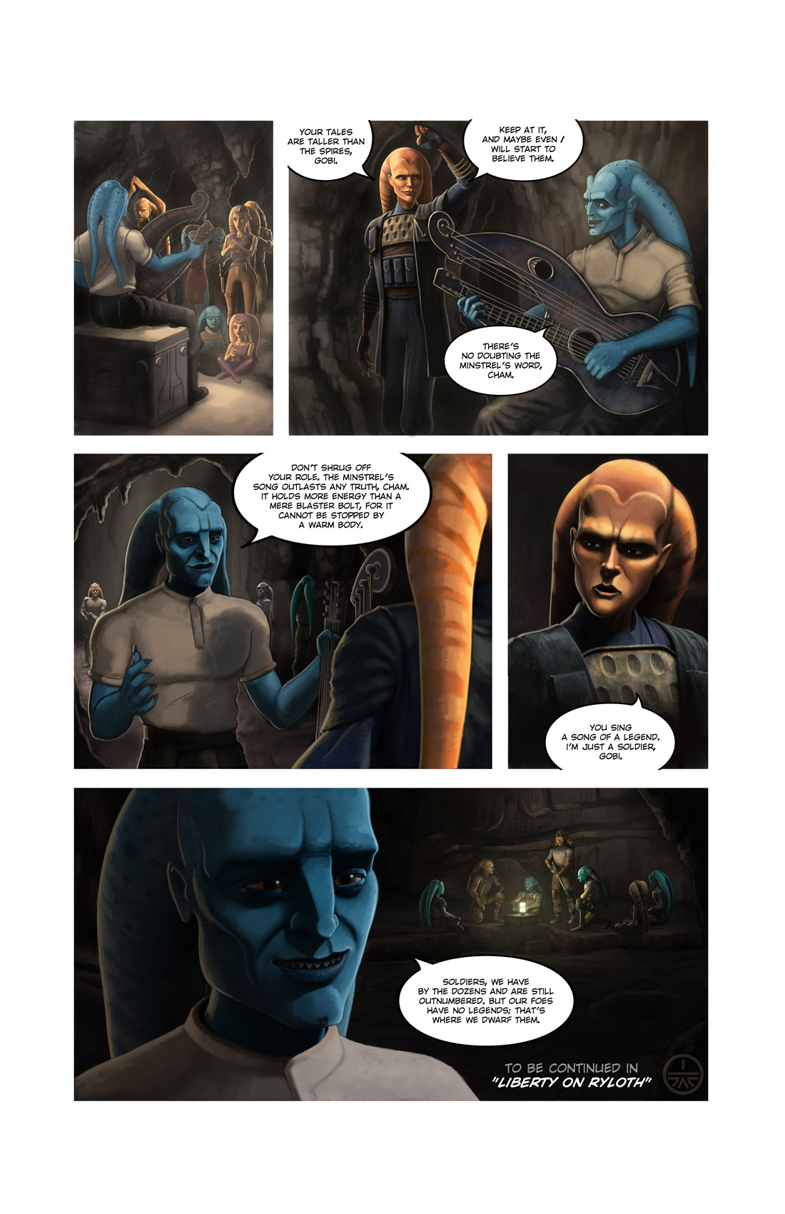 Read online Star Wars: Tales From The Clone Wars comic -  Issue # TPB - 141