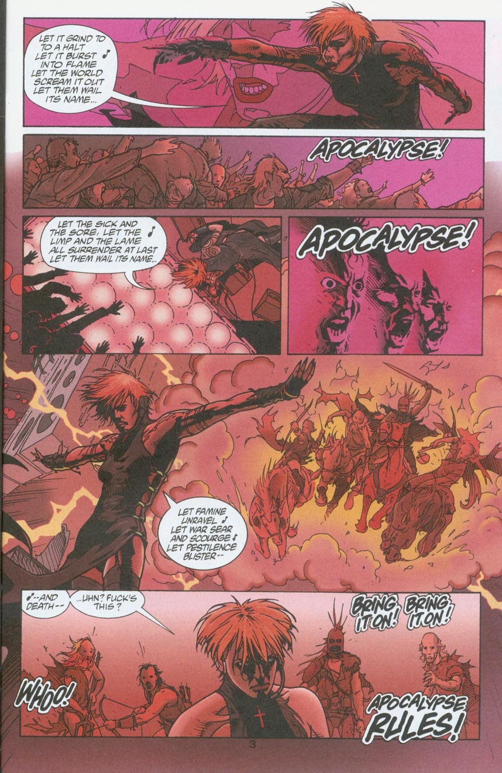 Read online Four Horsemen comic -  Issue #1 - 6