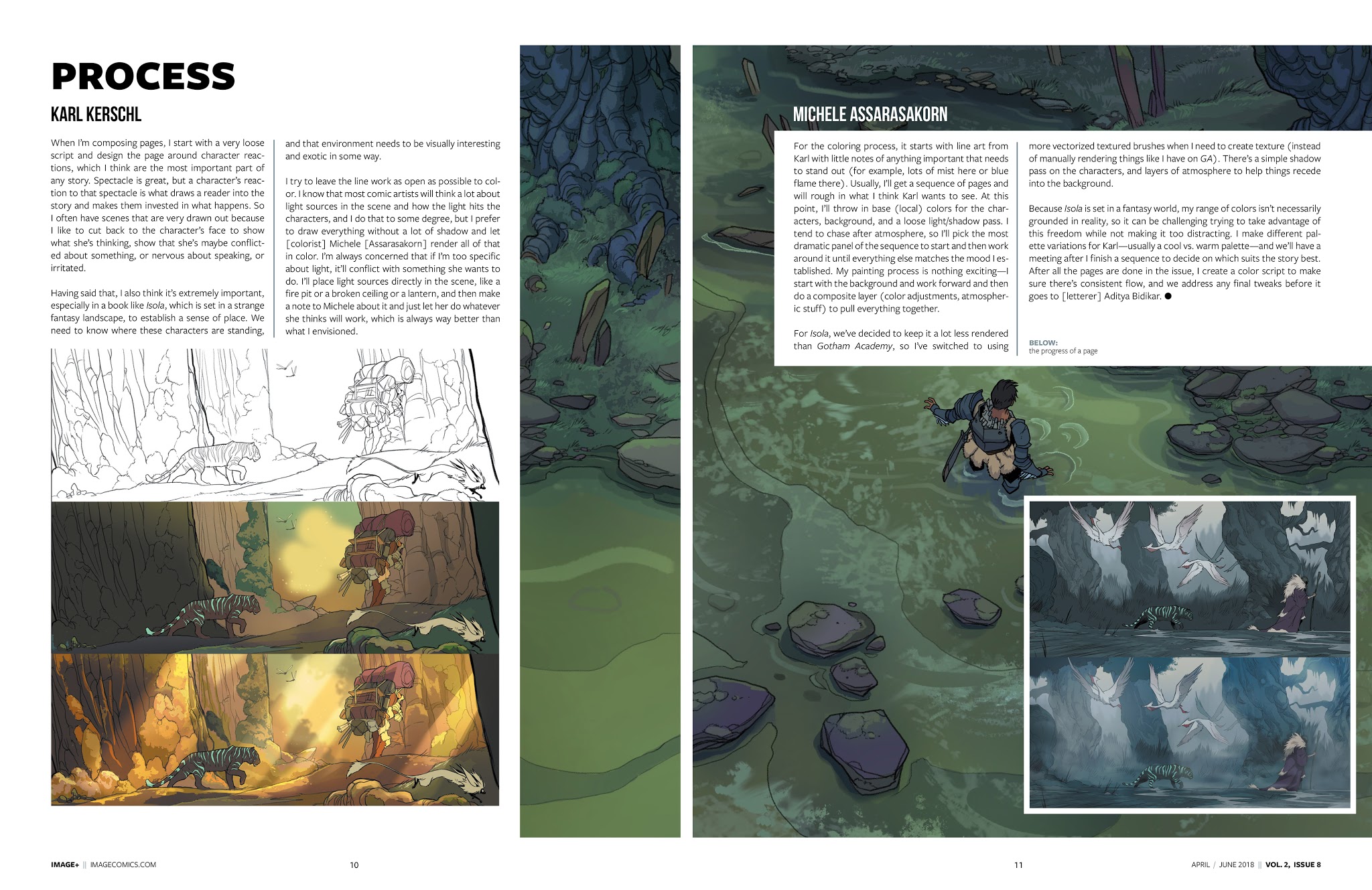 Read online Image  (2017) comic -  Issue #8 - 9
