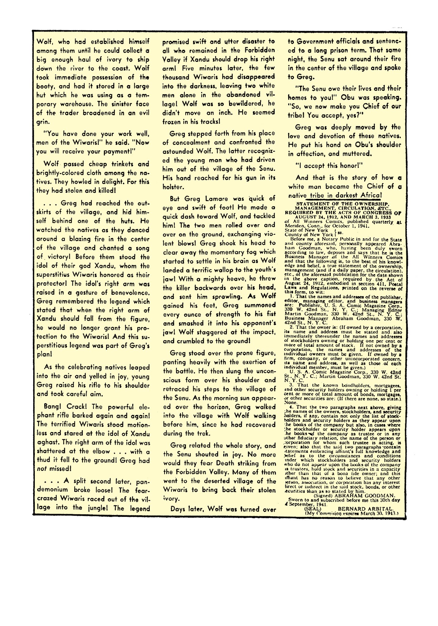Read online Marvel Masterworks: Golden Age All Winners comic -  Issue # TPB 1 (Part 2) - 85