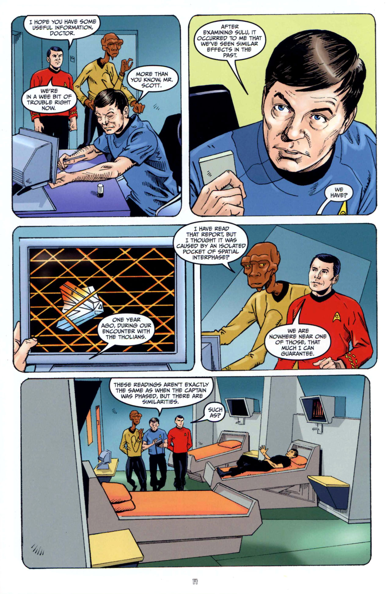 Read online Star Trek Year Four: The Enterprise Experiment comic -  Issue #1 - 16