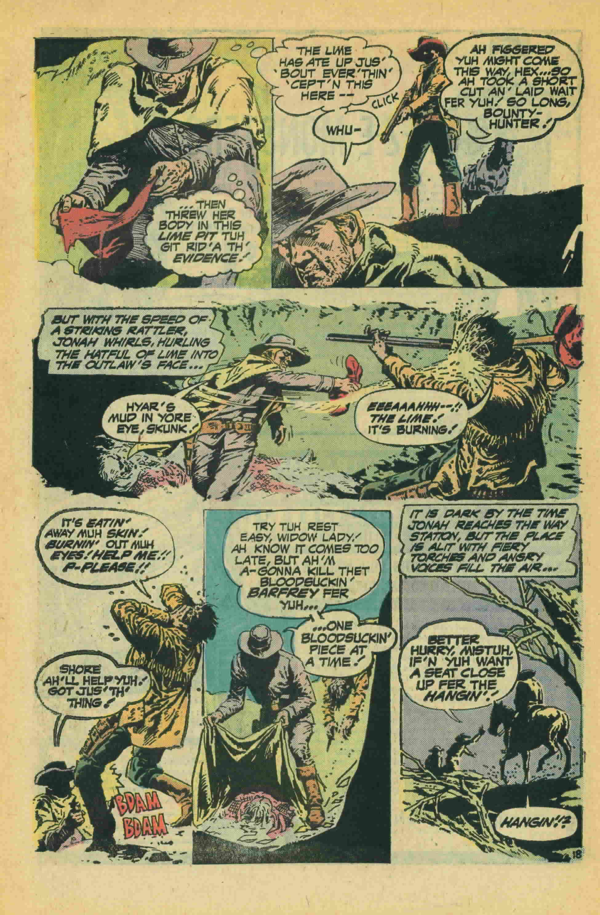 Read online Weird Western Tales (1972) comic -  Issue #25 - 19