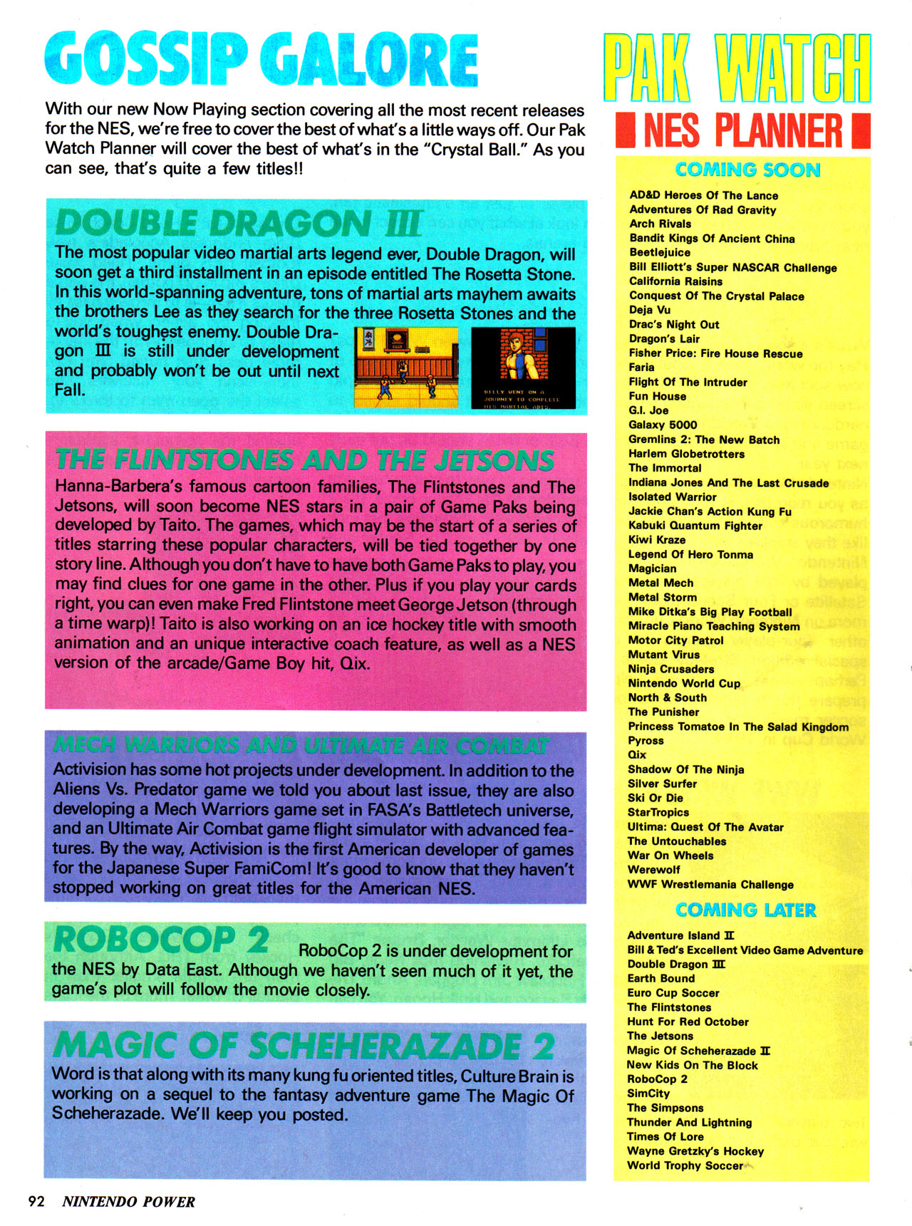 Read online Nintendo Power comic -  Issue #18 - 99