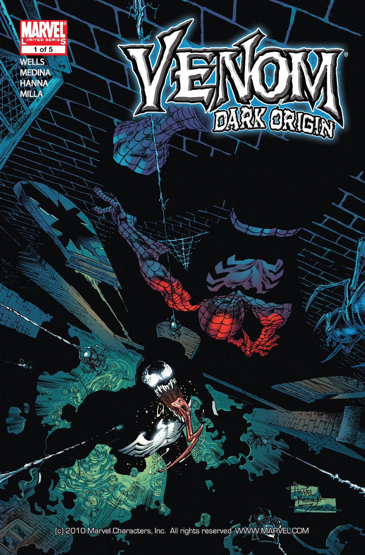 Read online Venom: Dark Origin comic -  Issue #1 - 1