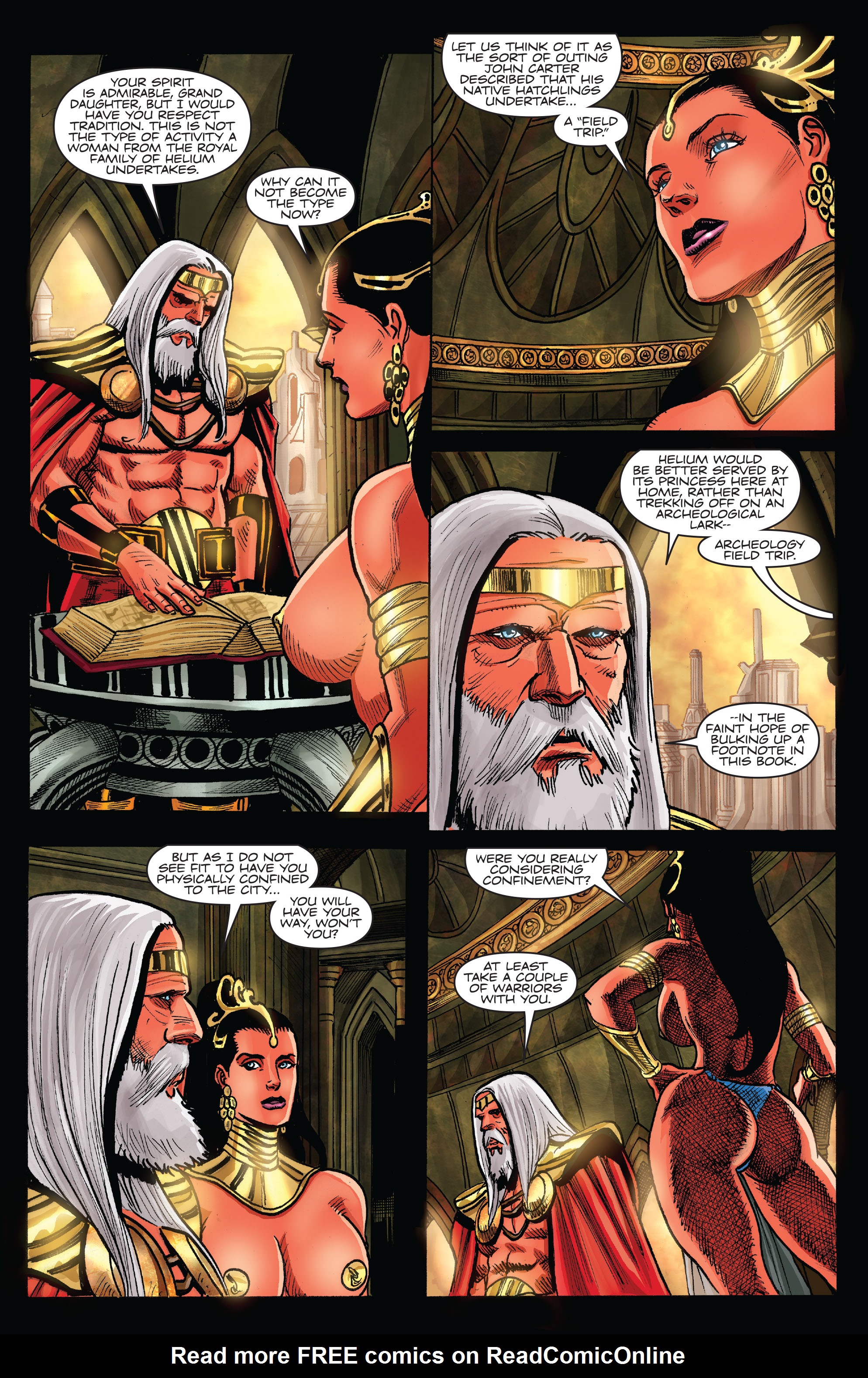 Read online Dejah Thoris and the White Apes of Mars comic -  Issue # _TPB - 12