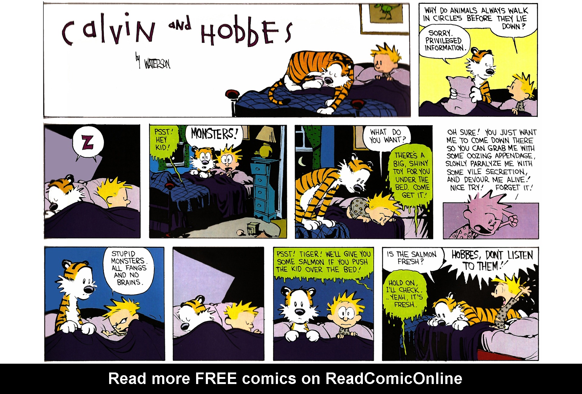 Read online Calvin and Hobbes comic -  Issue #7 - 91