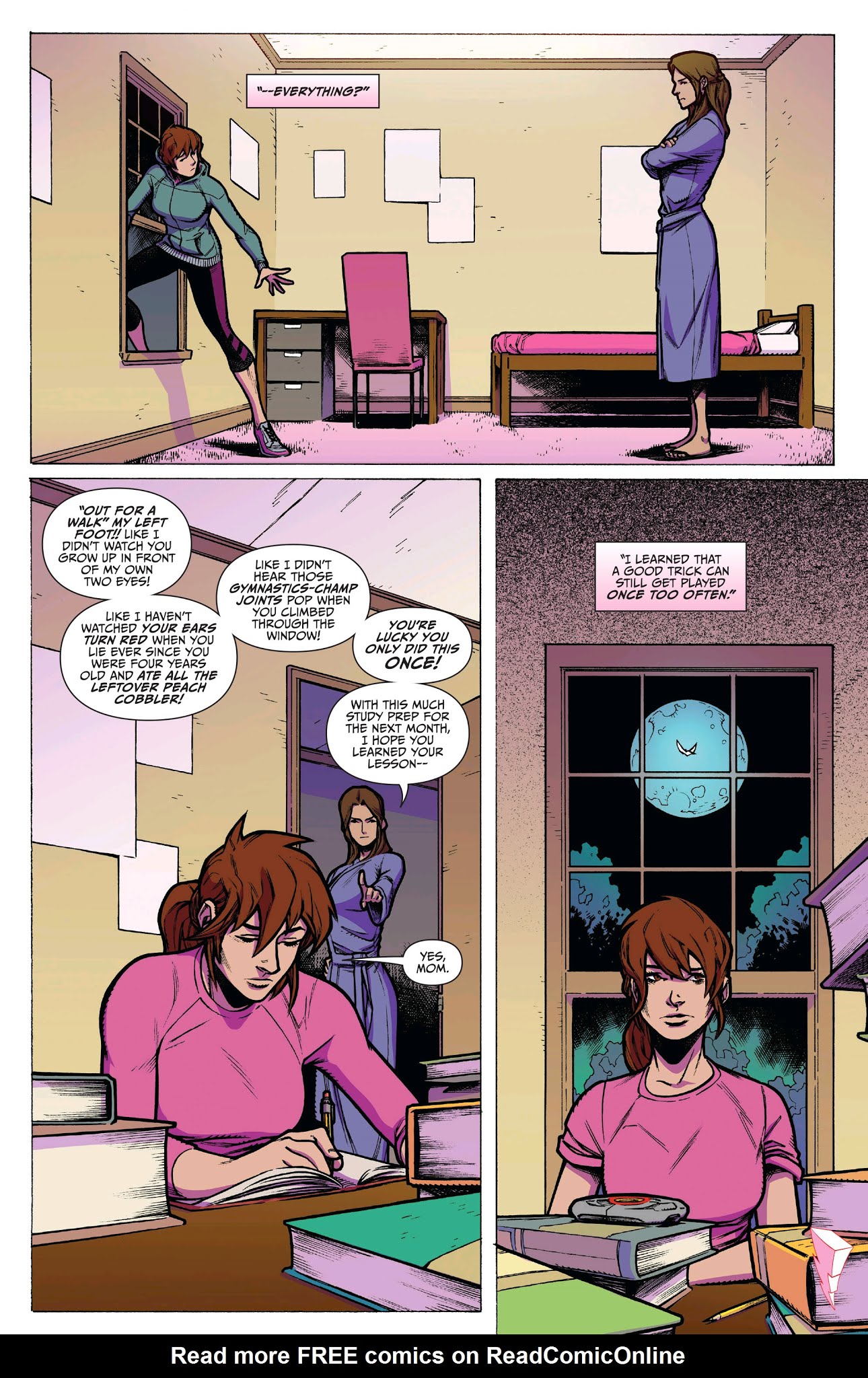 Read online Saban's Go Go Power Rangers: Back To School comic -  Issue # Full - 29