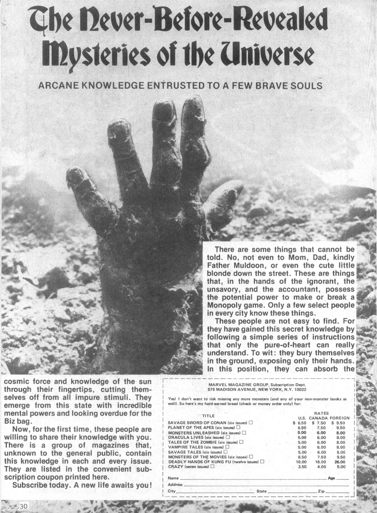 Read online Monsters Unleashed (1973) comic -  Issue #11 - 31