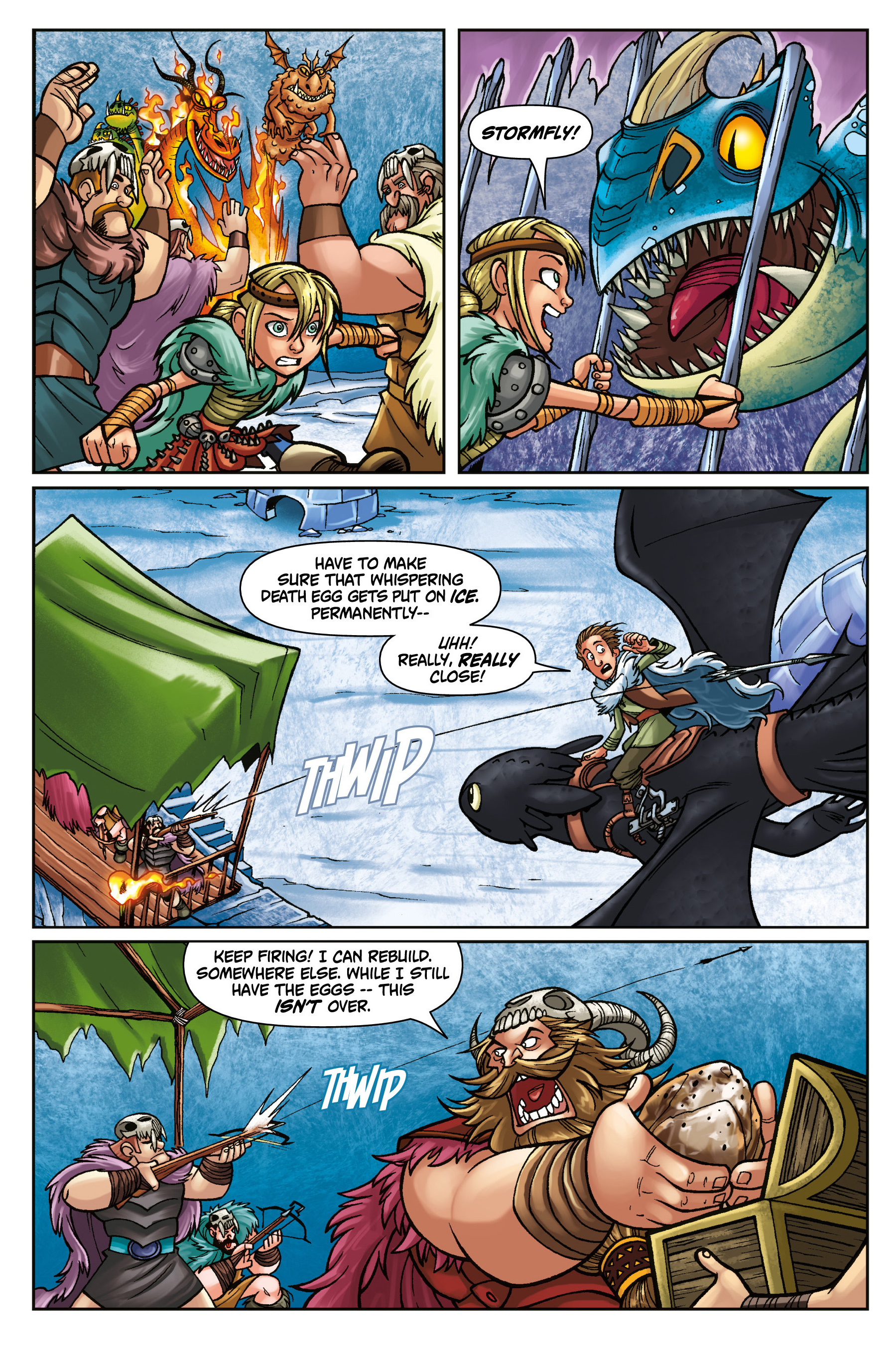 Read online DreamWorks Dragons: Riders of Berk comic -  Issue #3 - 42