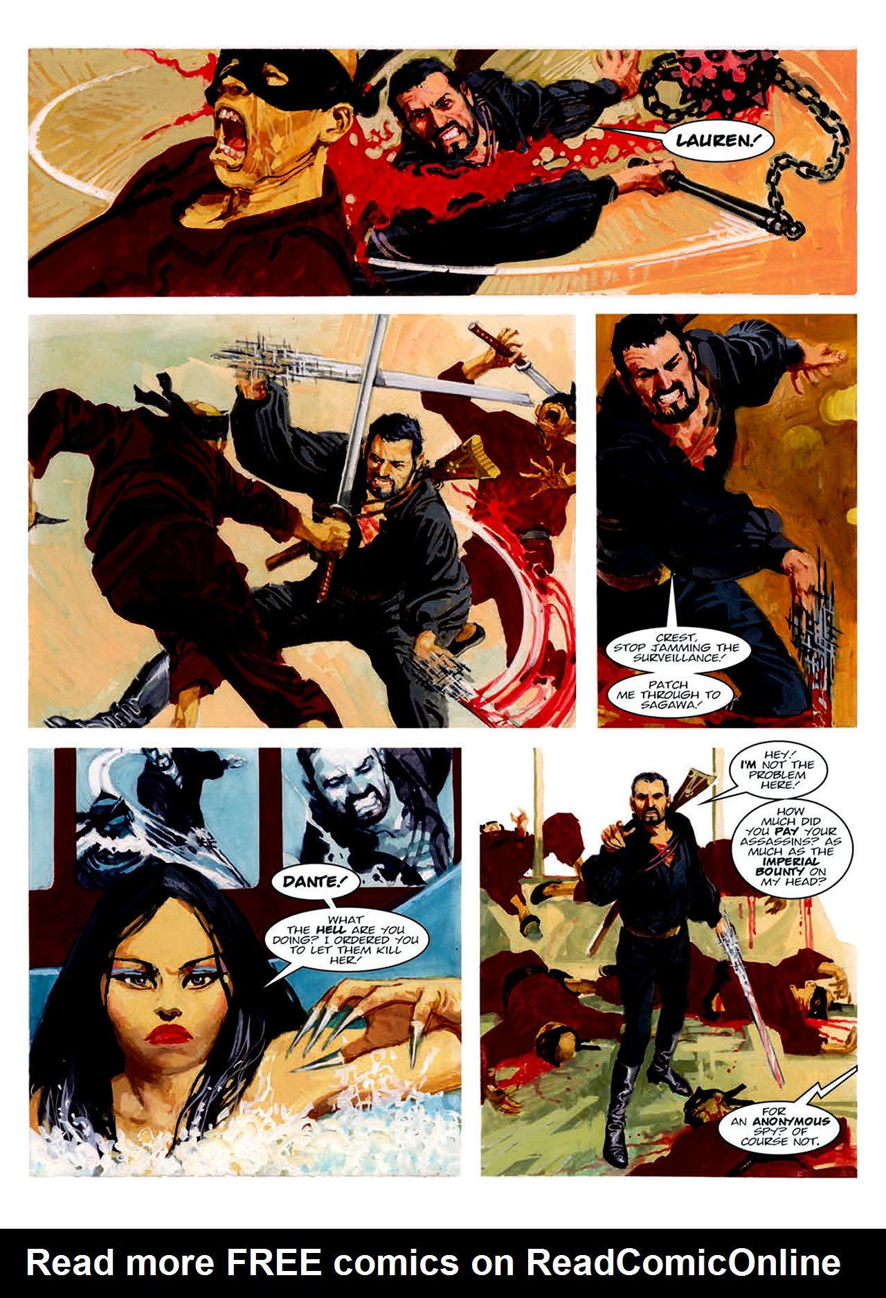 Read online Nikolai Dante comic -  Issue # TPB 6 - 166