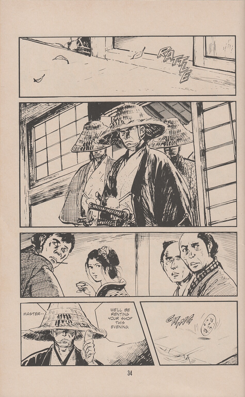 Read online Lone Wolf and Cub comic -  Issue #45 - 37