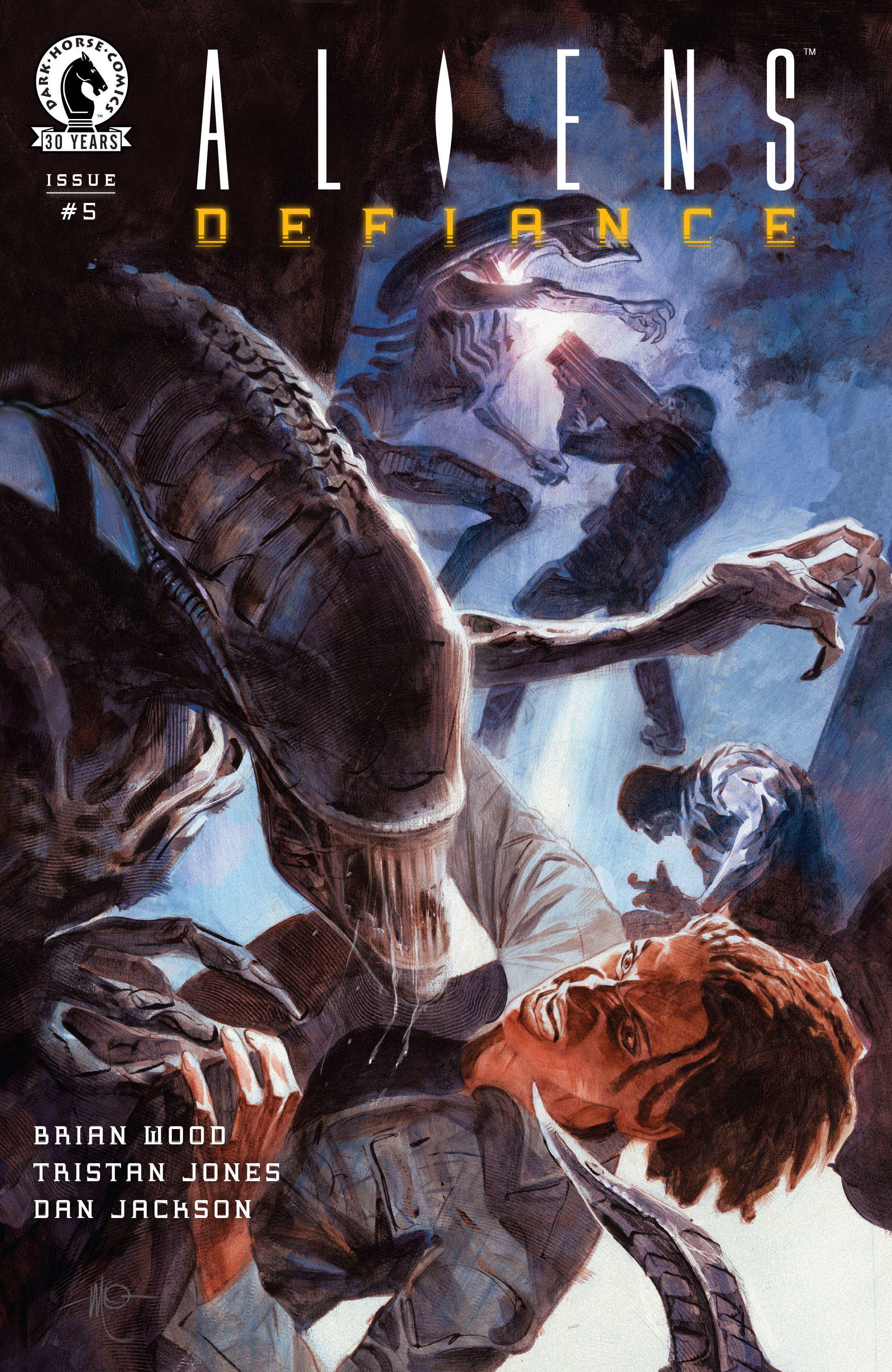 Read online Aliens: Defiance comic -  Issue #5 - 1