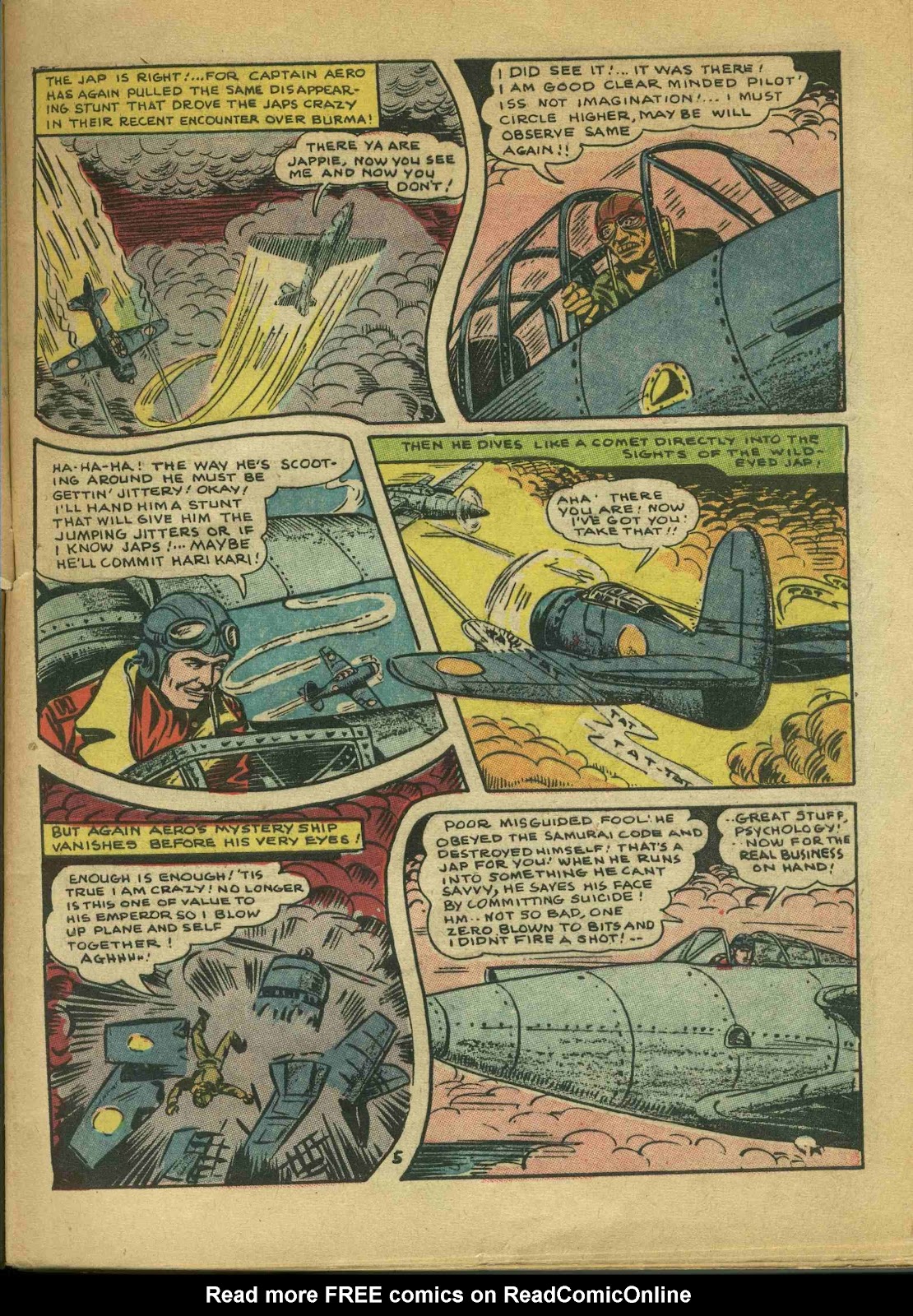 Captain Aero Comics issue 11 - Page 7