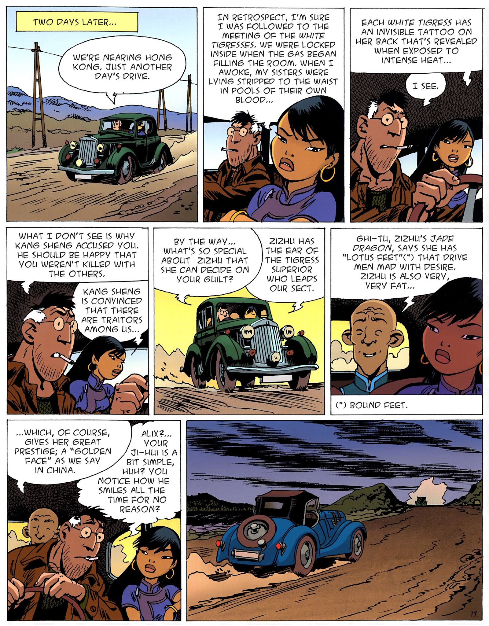 Read online Tigresse Blanche comic -  Issue #5 - 19